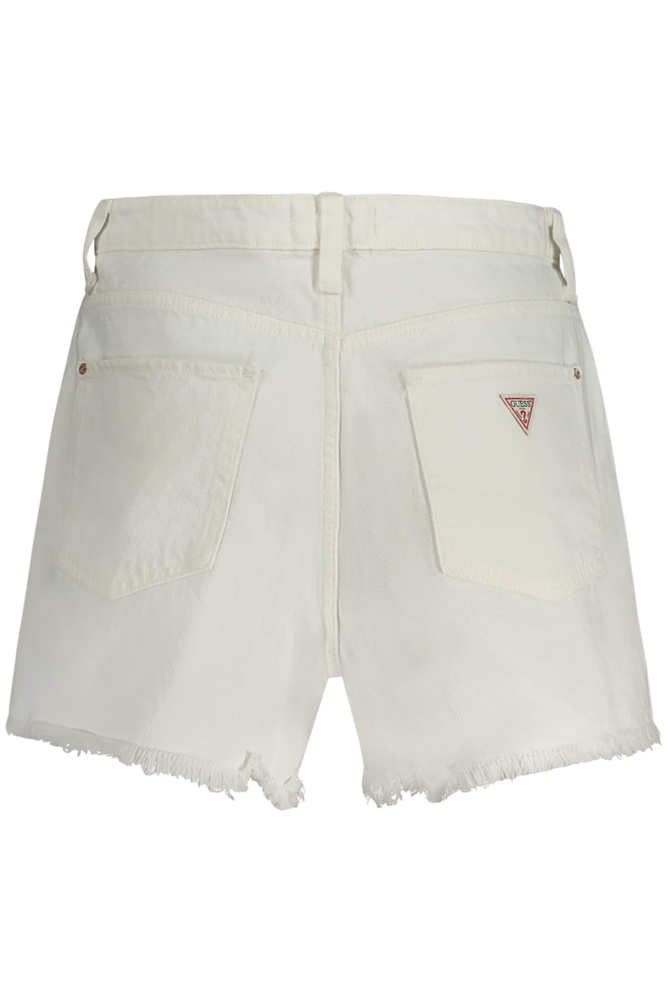 GUESS JEANS JEANS SHORT DONNA BIANCO - Miniatura 2