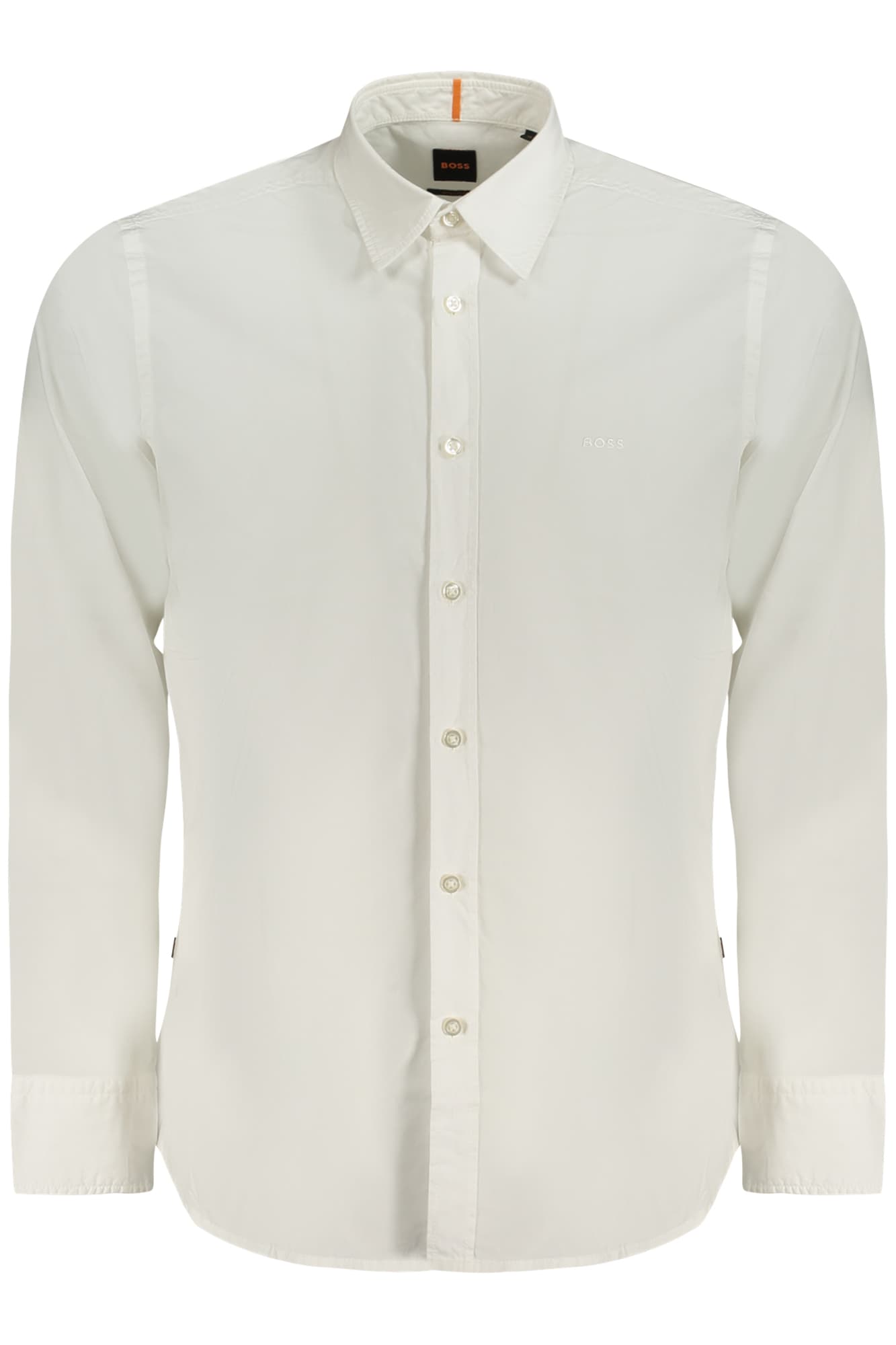 HUGO BOSS CAMICIA MANICHE LUNGHE UOMO BIANCO