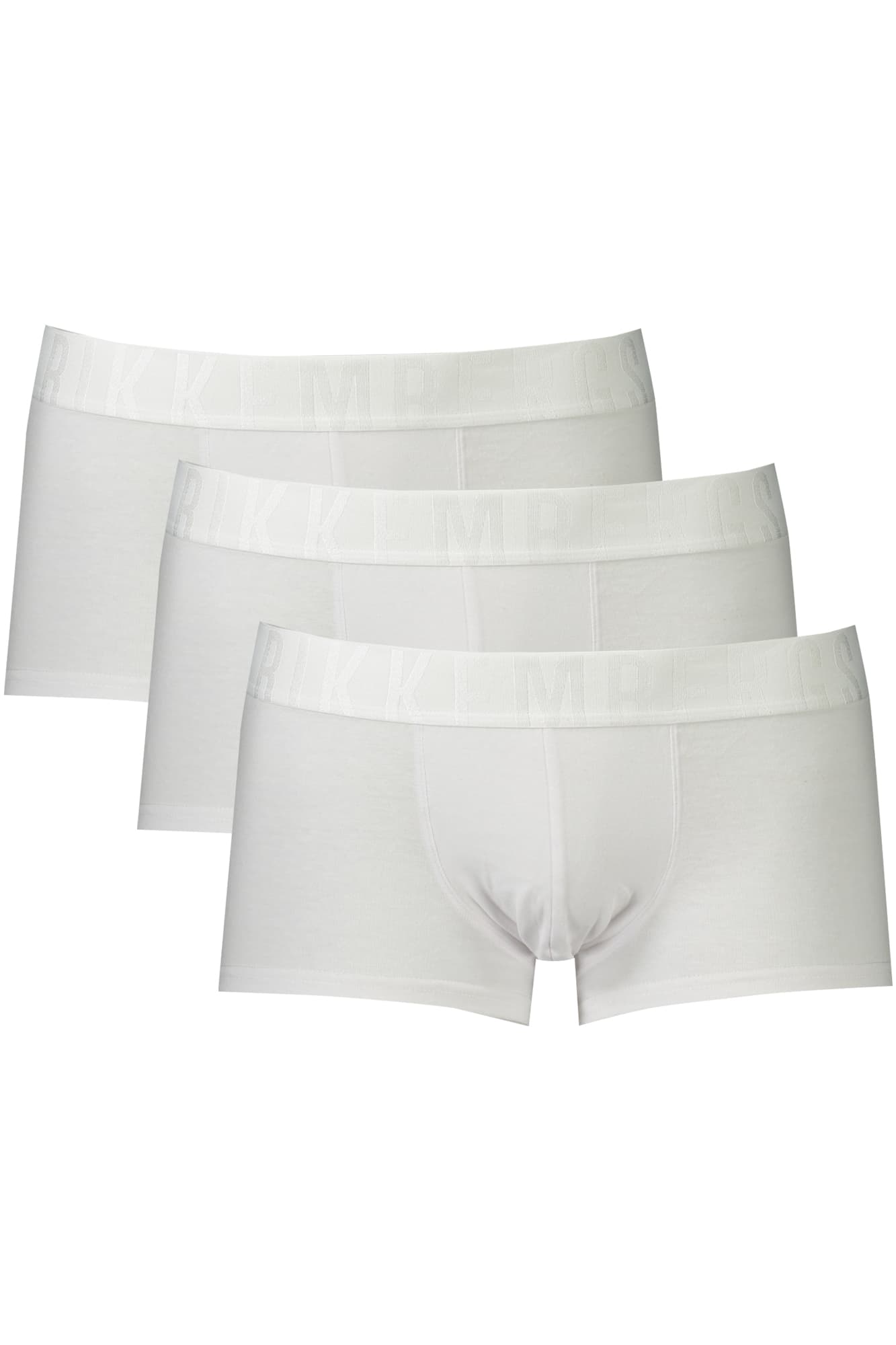BIKKEMBERGS BOXER UOMO BIANCO