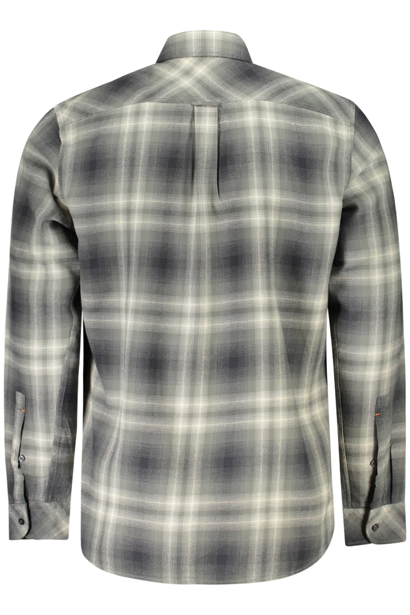 HUGO BOSS CAMICIA MANICHE LUNGHE UOMO VERDE - Miniatura 2