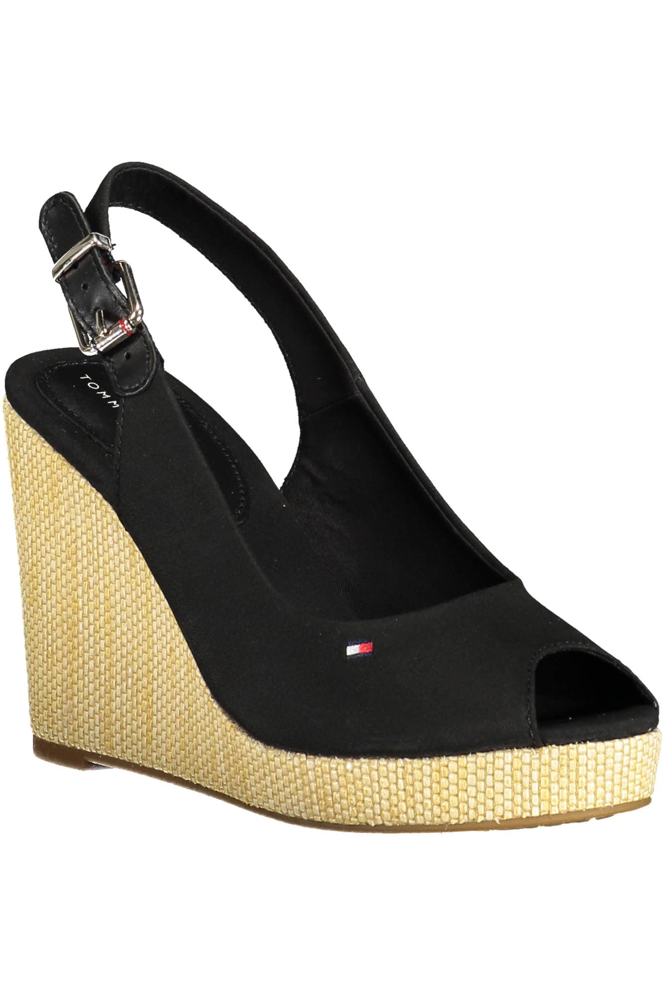 TOMMY HILFIGER CALZATURA SANDALO DONNA NERO - Miniatura 3