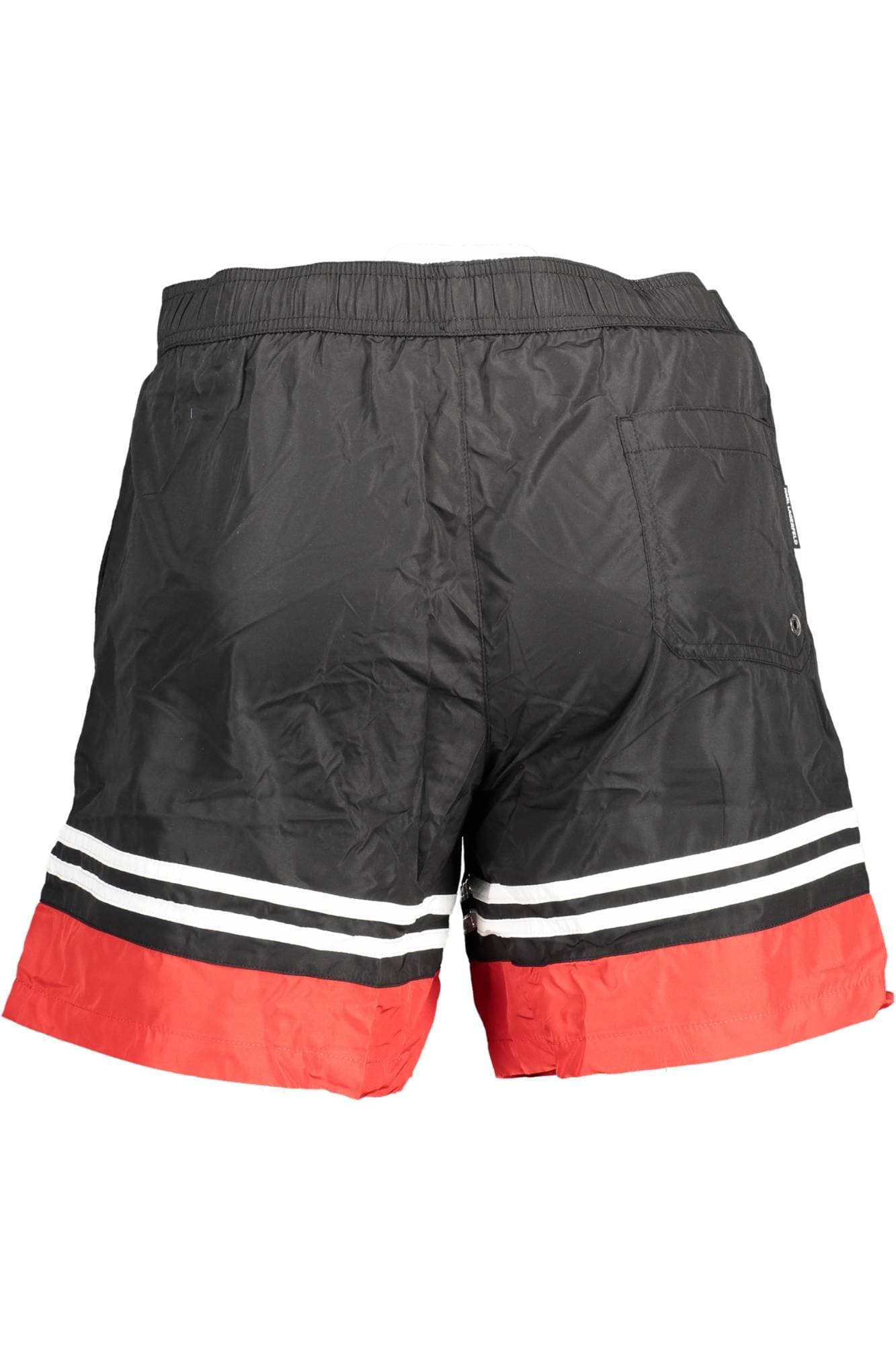 KARL LAGERFELD BEACHWEAR COSTUME PARTE SOTTO UOMO NERO - Miniatura 2