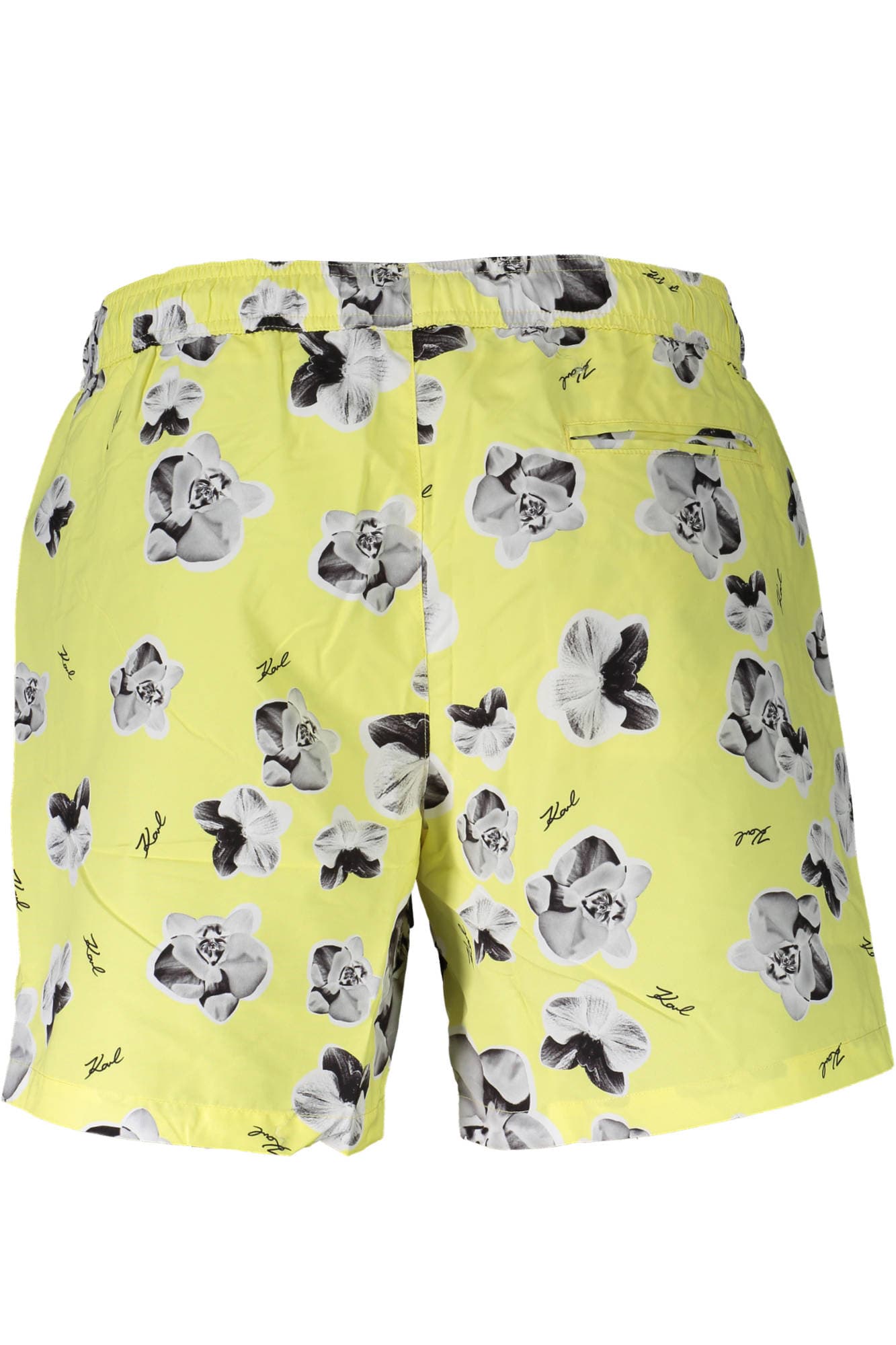 KARL LAGERFELD BEACHWEAR COSTUME PARTE SOTTO UOMO GIALLO - Miniatura 2
