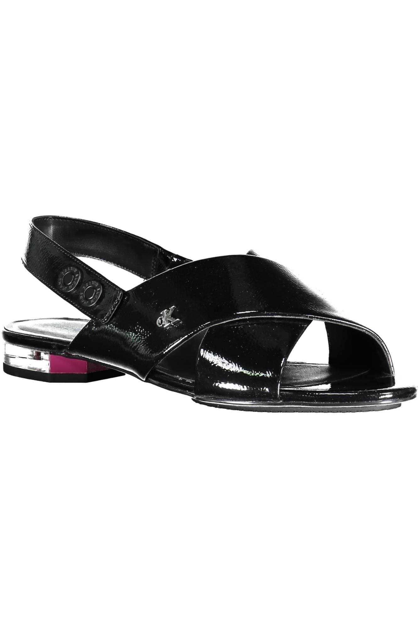 CALVIN KLEIN CALZATURA SANDALO DONNA NERO - Miniatura 3
