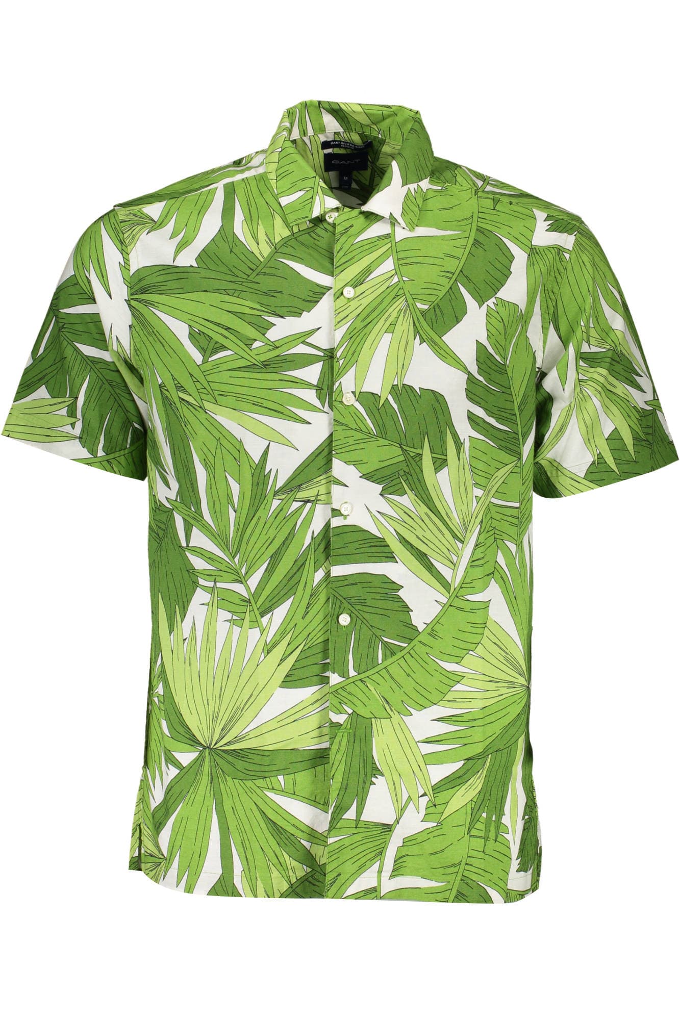 GANT CAMICIA MANICHE CORTE UOMO VERDE