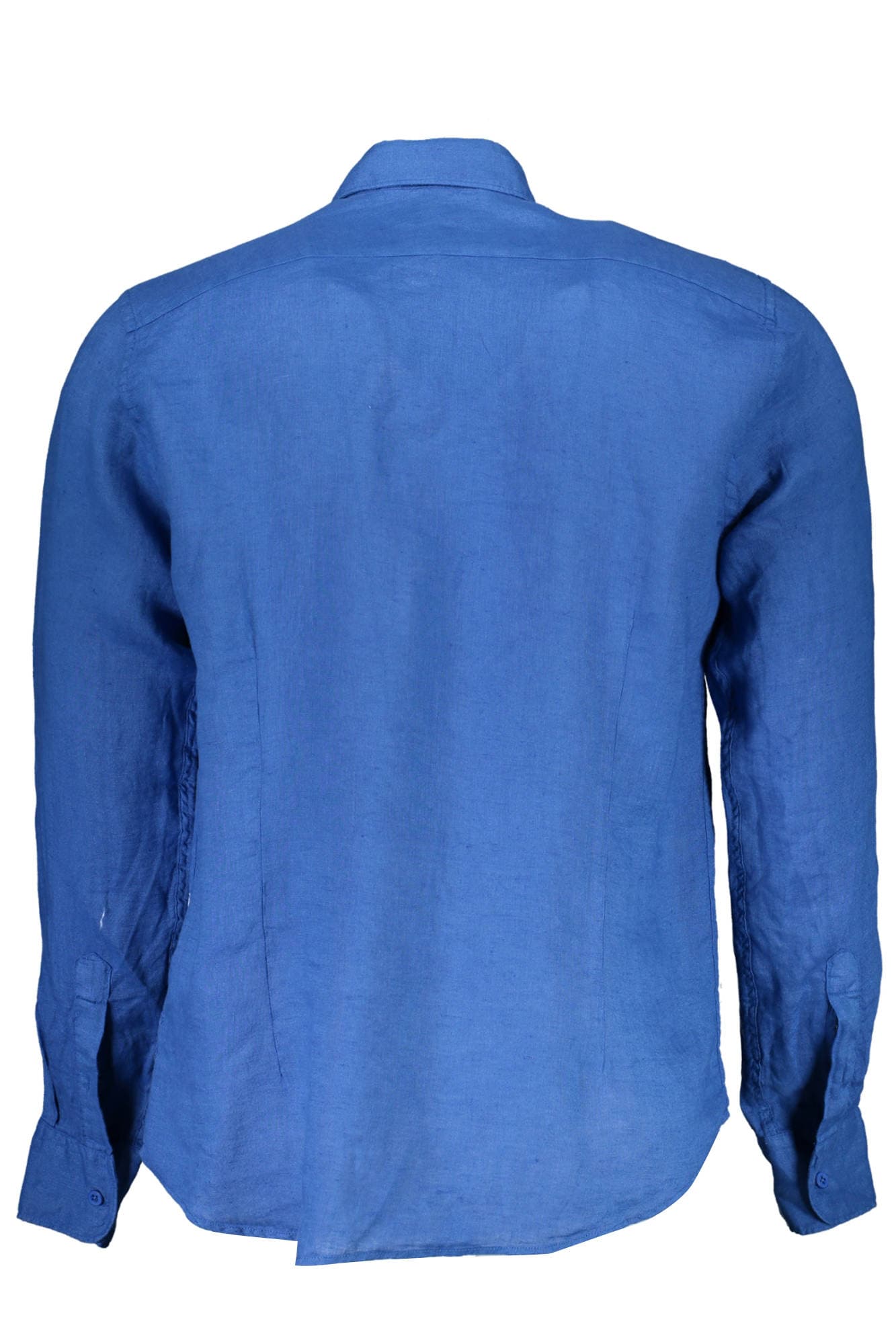LA MARTINA CAMICIA MANICHE LUNGHE UOMO BLU - Miniatura 2