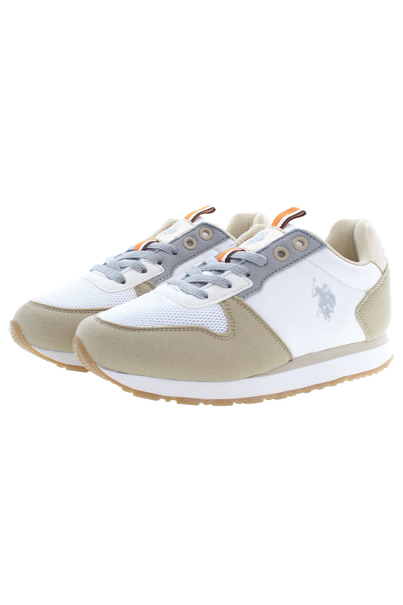 U.S. POLO ASSN. CALZATURA SPORTIVA BAMBINA BEIGE - Miniatura 3