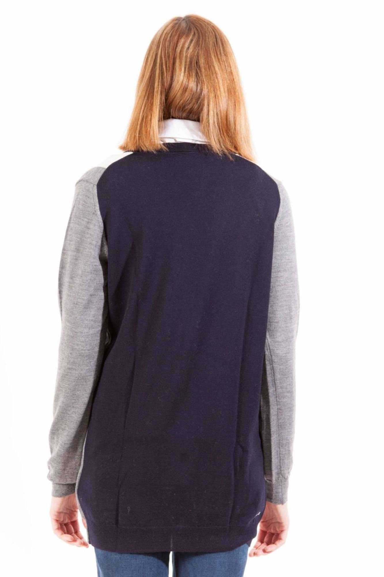 GANT CARDIGAN DONNA GRIGIO - Miniatura 2
