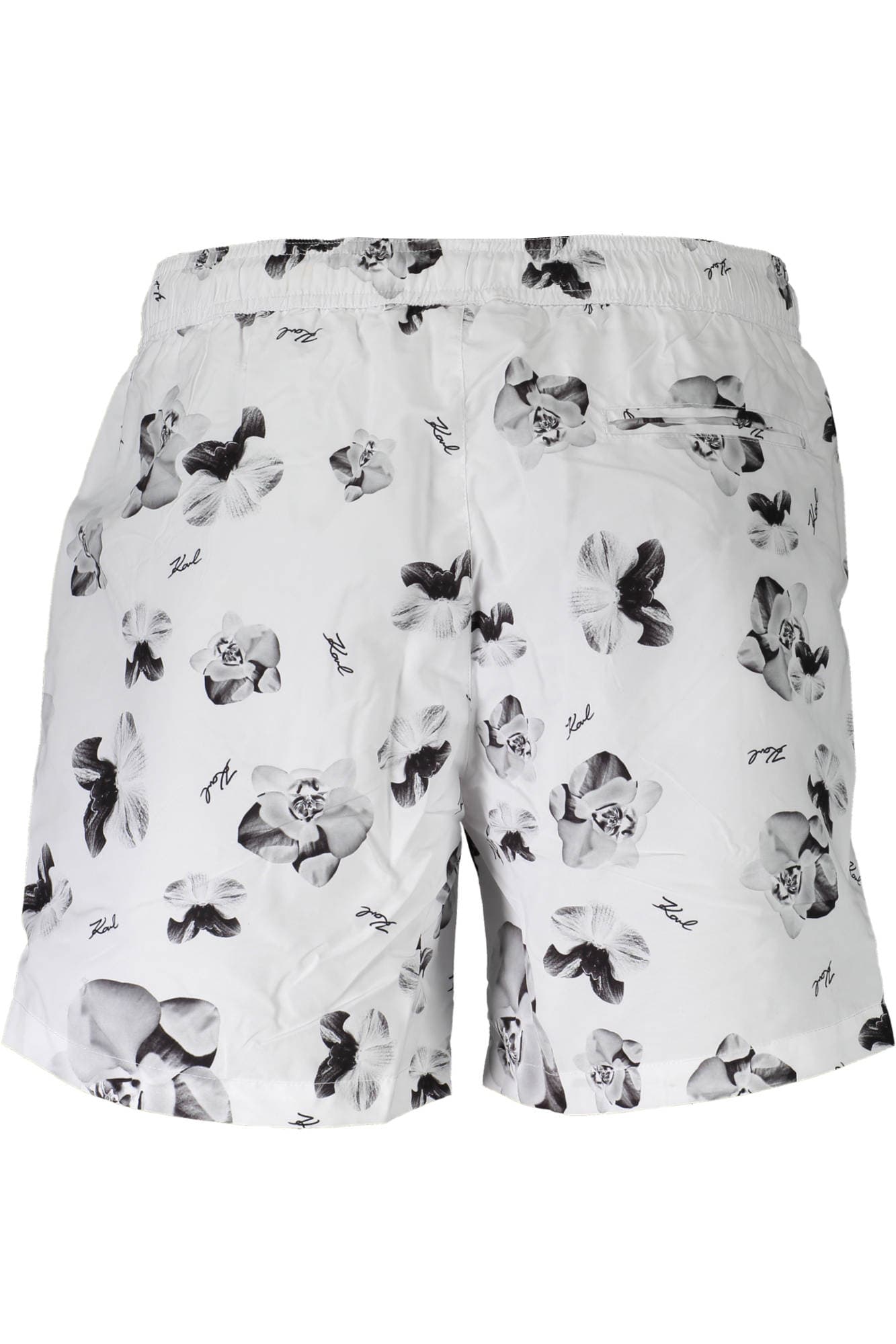 KARL LAGERFELD BEACHWEAR COSTUME PARTE SOTTO UOMO BIANCO - Miniatura 2
