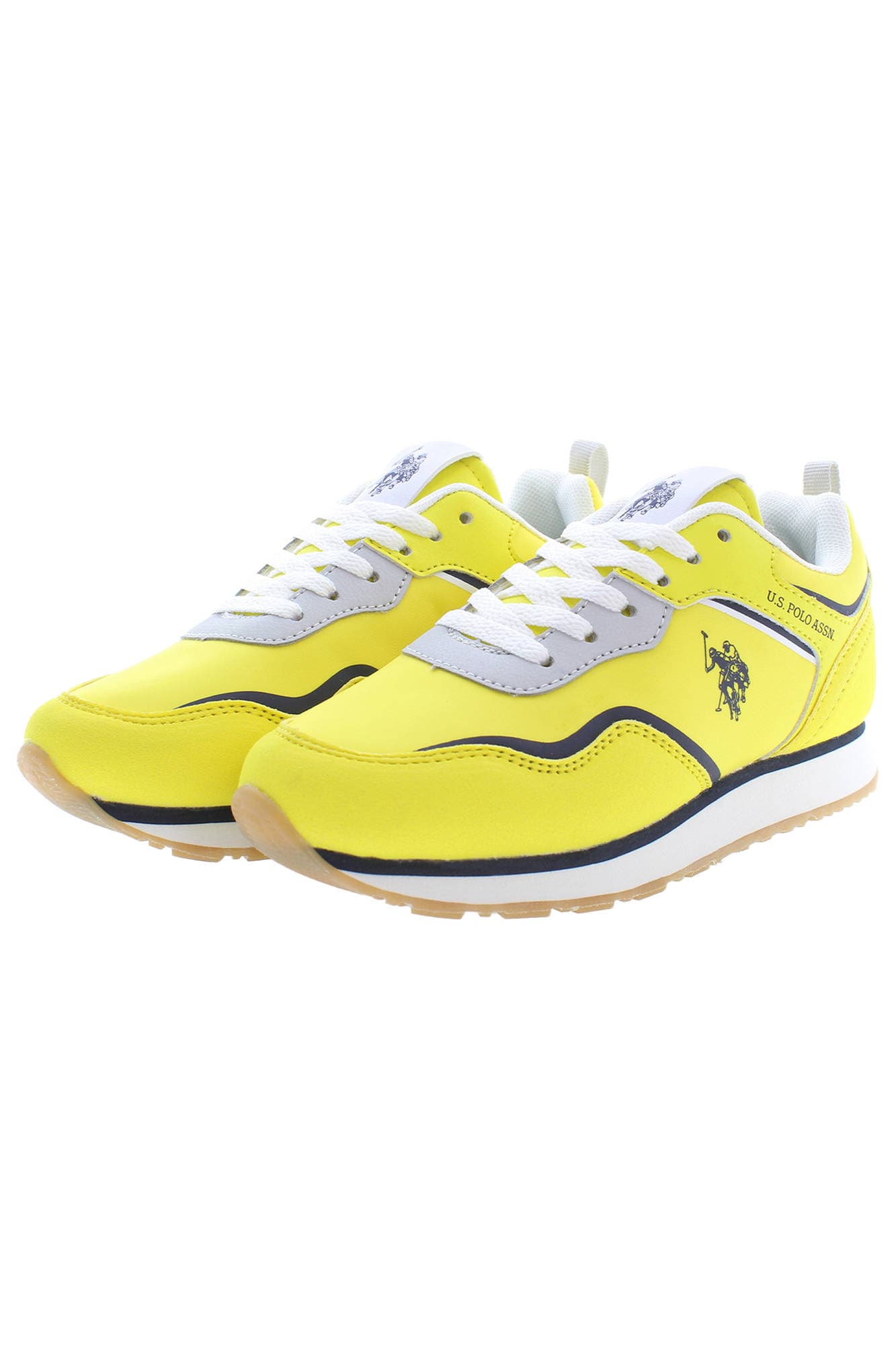 U.S. POLO ASSN. CALZATURA SPORTIVA BAMBINO GIALLO - Miniatura 3