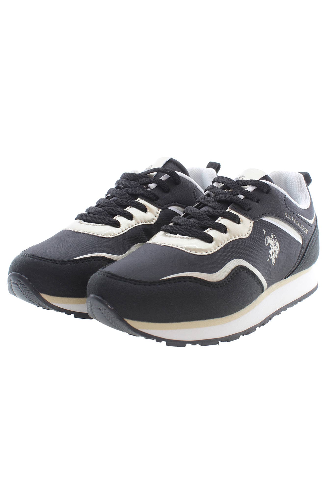 U.S. POLO ASSN. CALZATURA SPORTIVA BAMBINO NERO - Miniatura 3