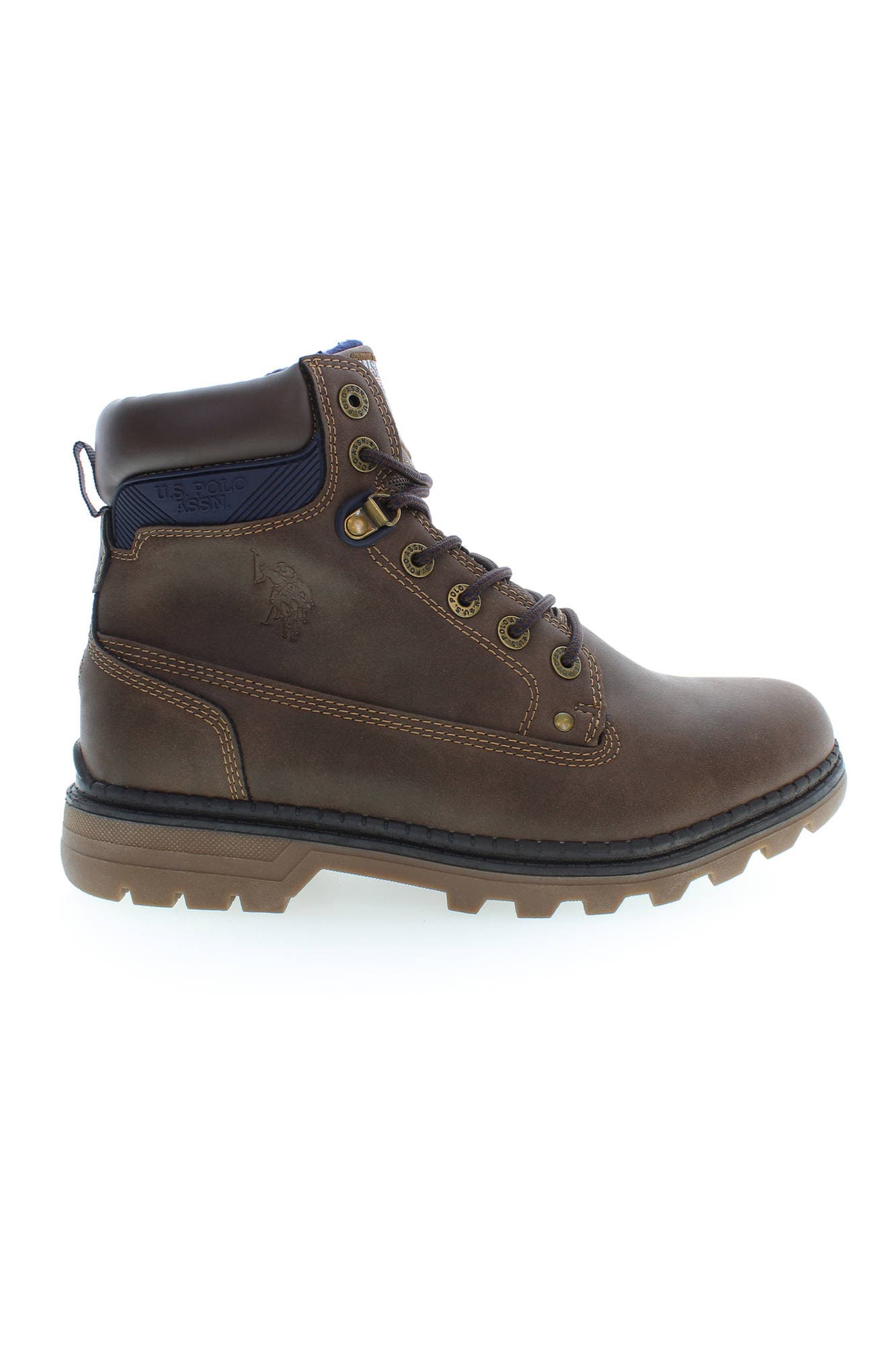 U.S. POLO ASSN. CALZATURA STIVALE UOMO MARRONE
