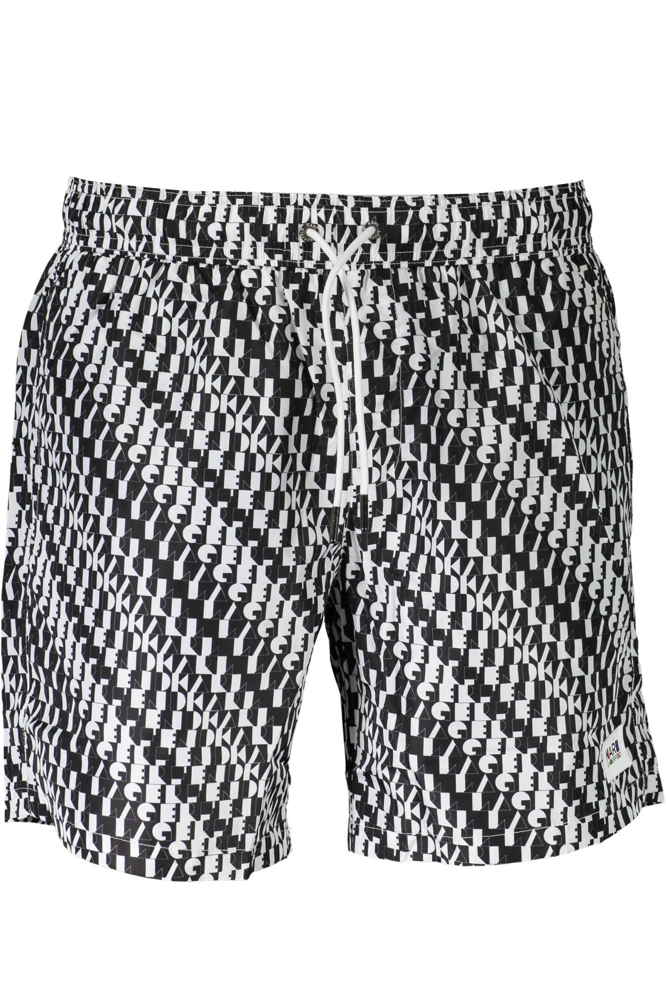 KARL LAGERFELD BEACHWEAR COSTUME PARTE SOTTO UOMO BIANCO