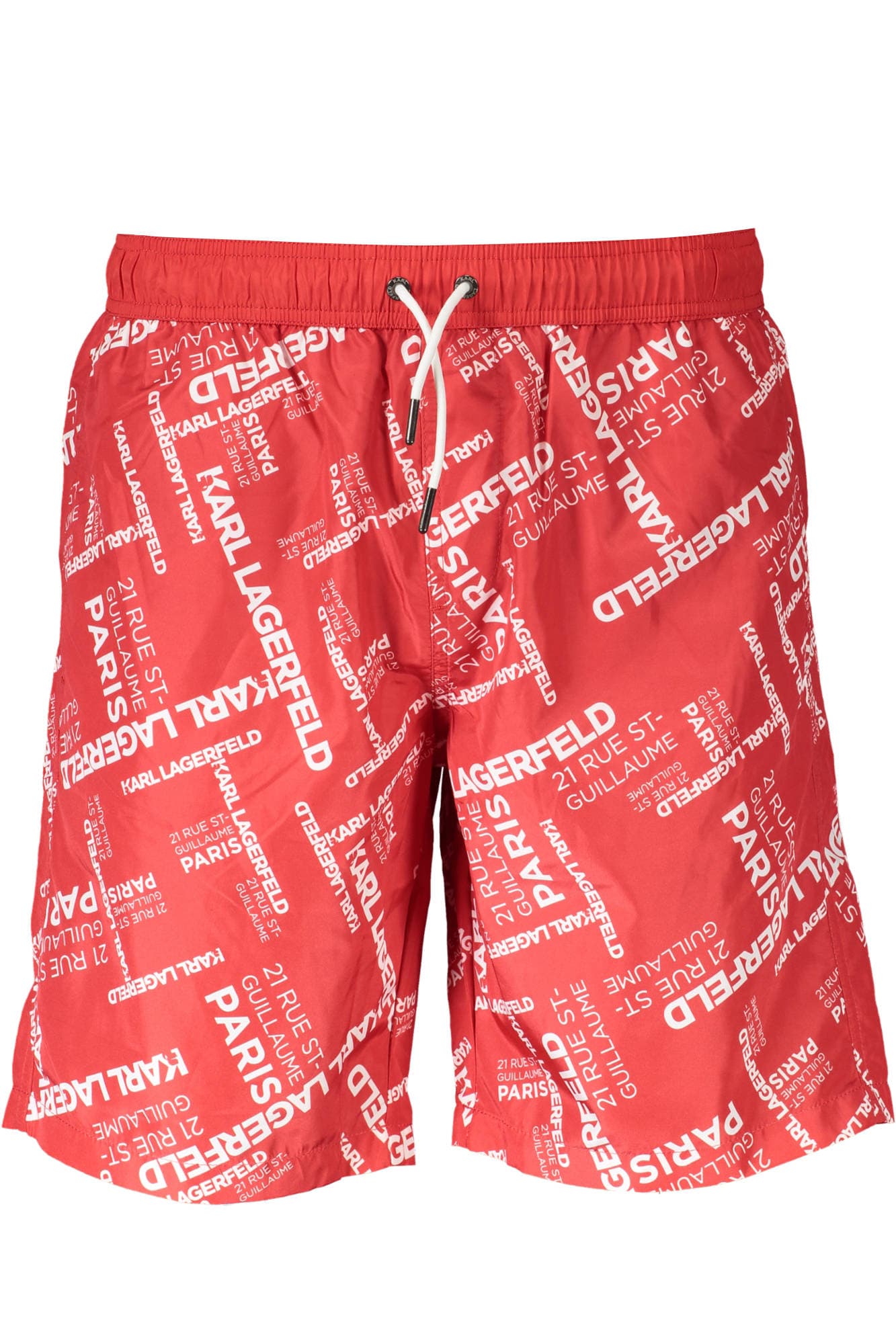 KARL LAGERFELD BEACHWEAR COSTUME PARTE SOTTO UOMO ROSSO