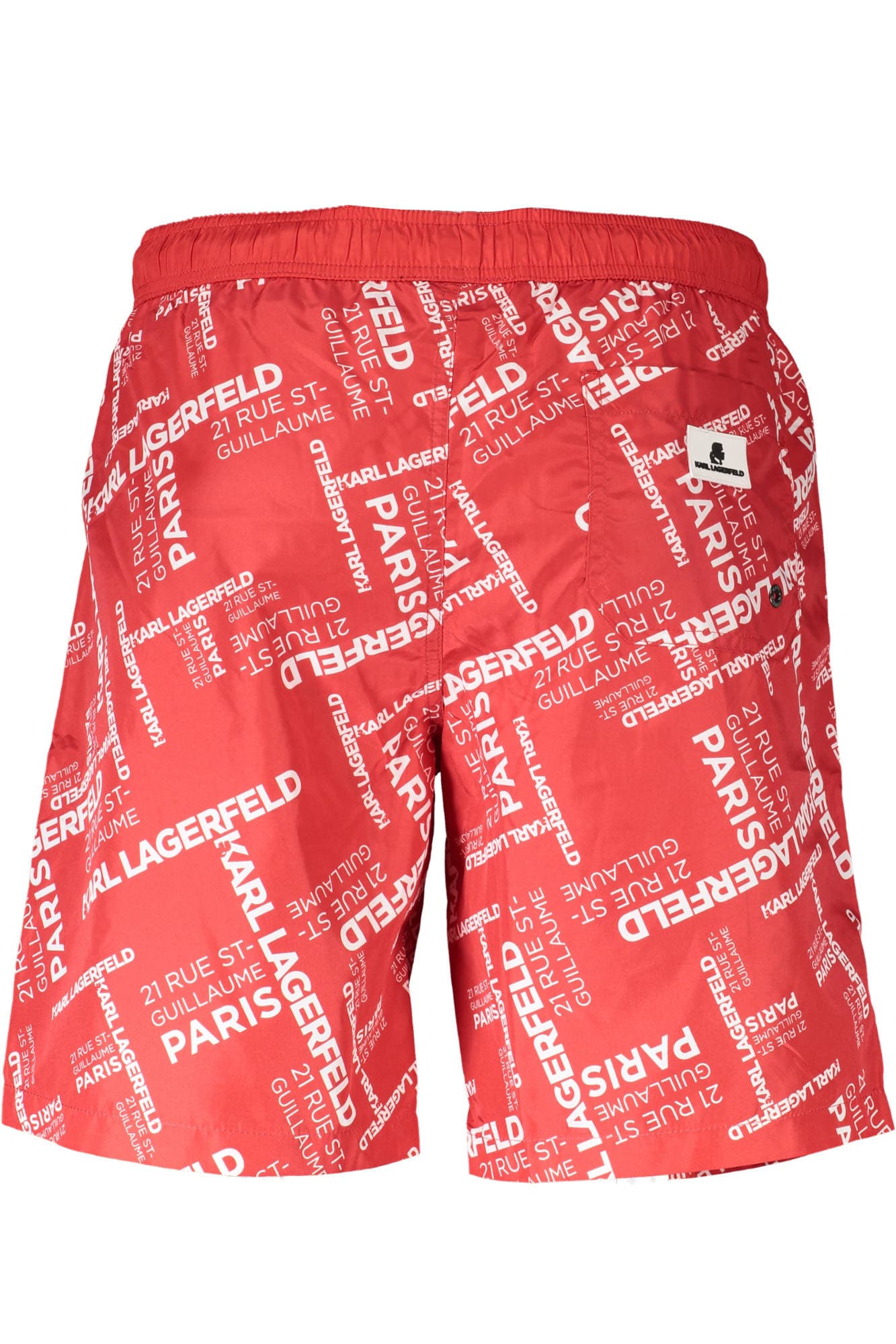 KARL LAGERFELD BEACHWEAR COSTUME PARTE SOTTO UOMO ROSSO - Miniatura 2