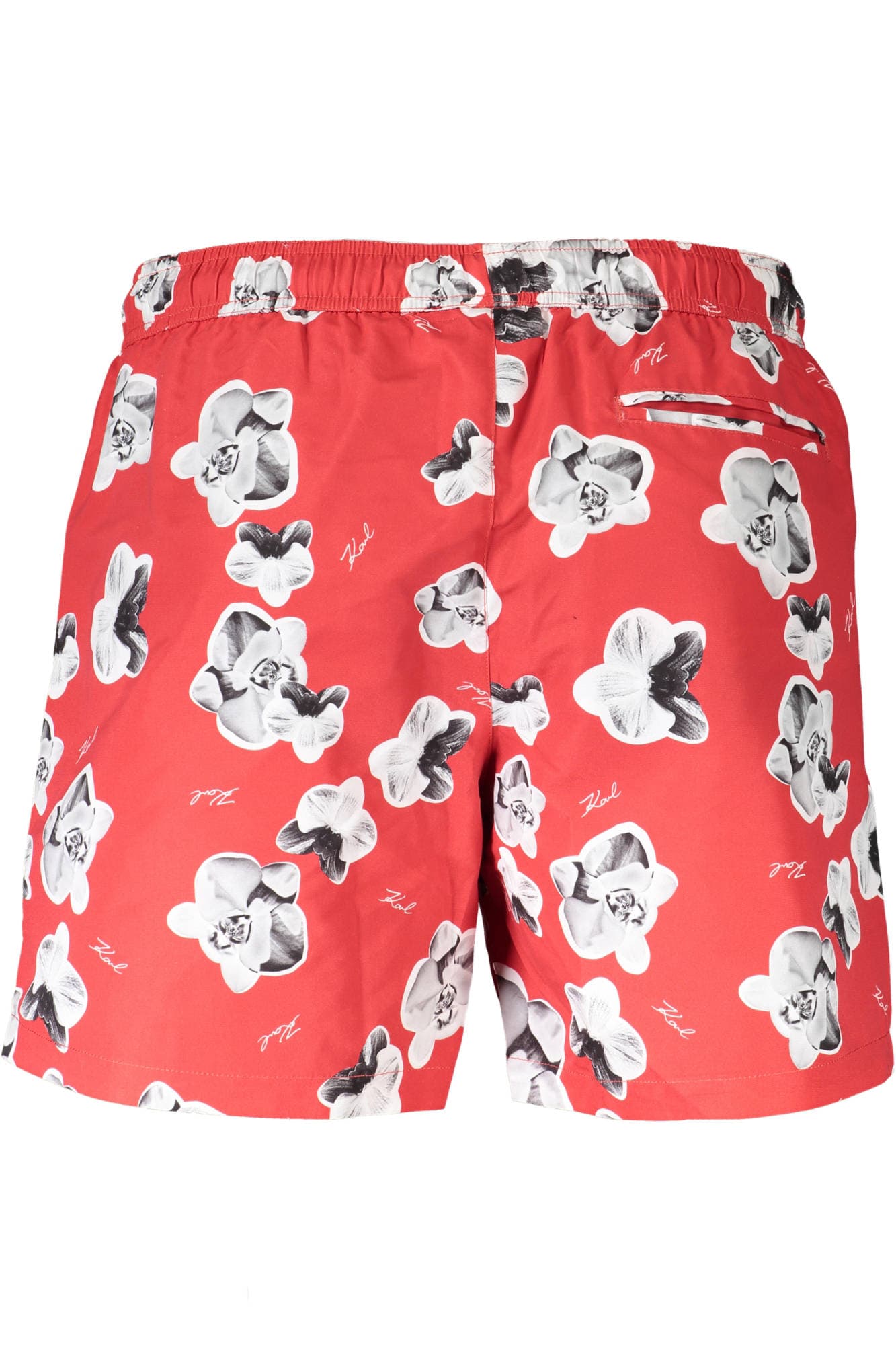 KARL LAGERFELD BEACHWEAR COSTUME PARTE SOTTO UOMO ROSSO - Miniatura 2