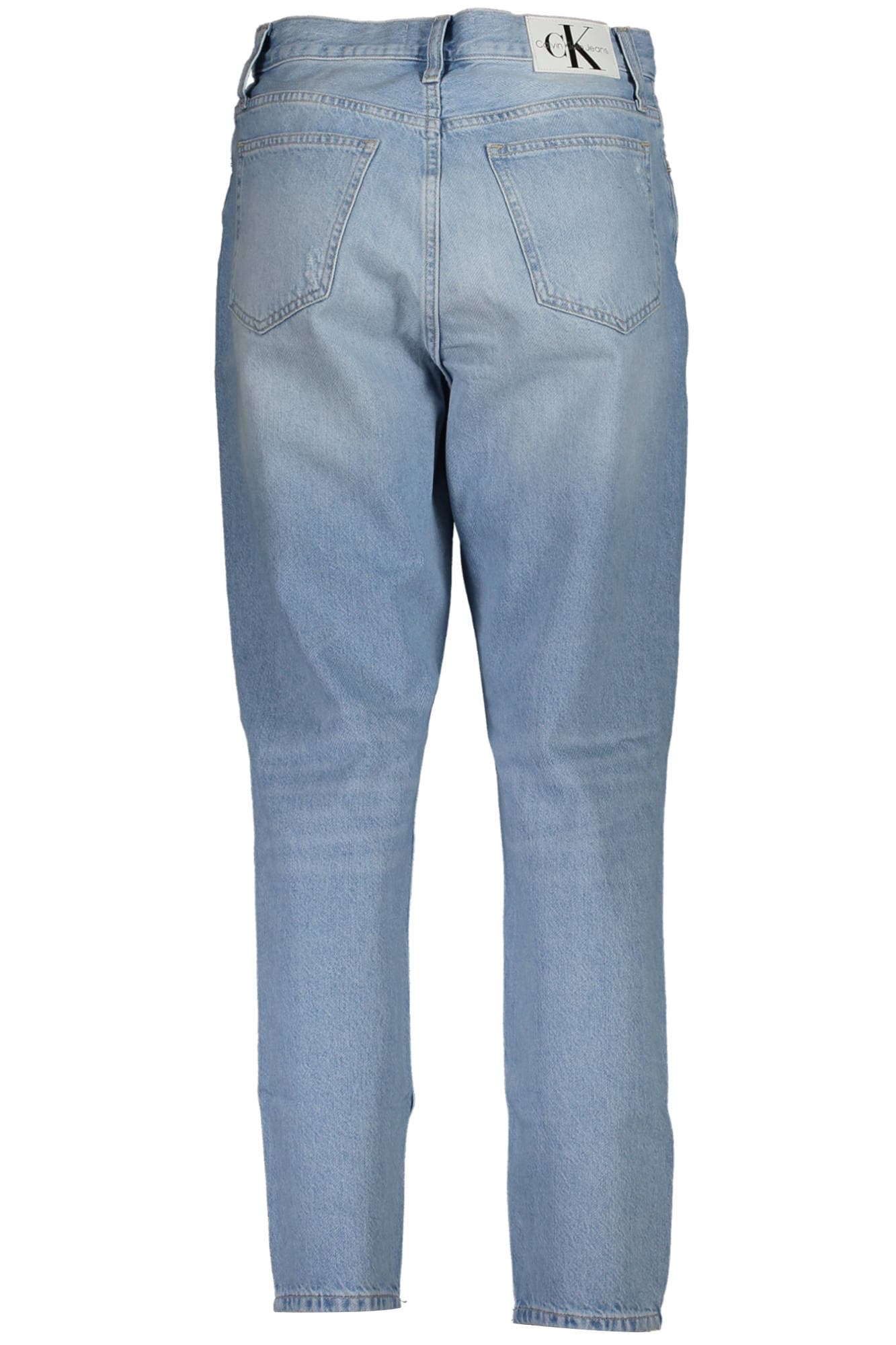 CALVIN KLEIN JEANS DENIM DONNA AZZURRO - Miniatura 2