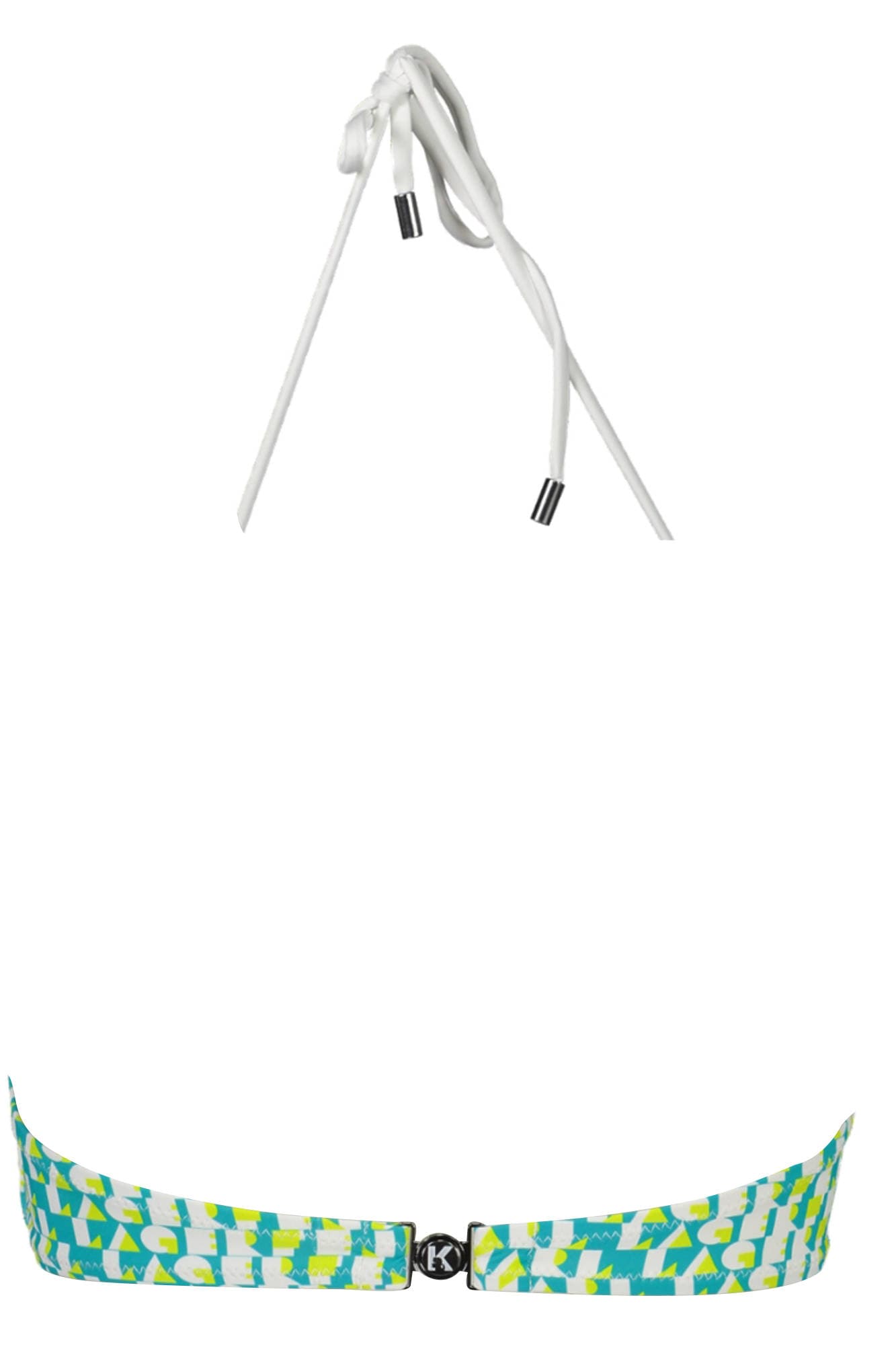 KARL LAGERFELD BEACHWEAR COSTUME PARTE SOPRA DONNA VERDE - Miniatura 2