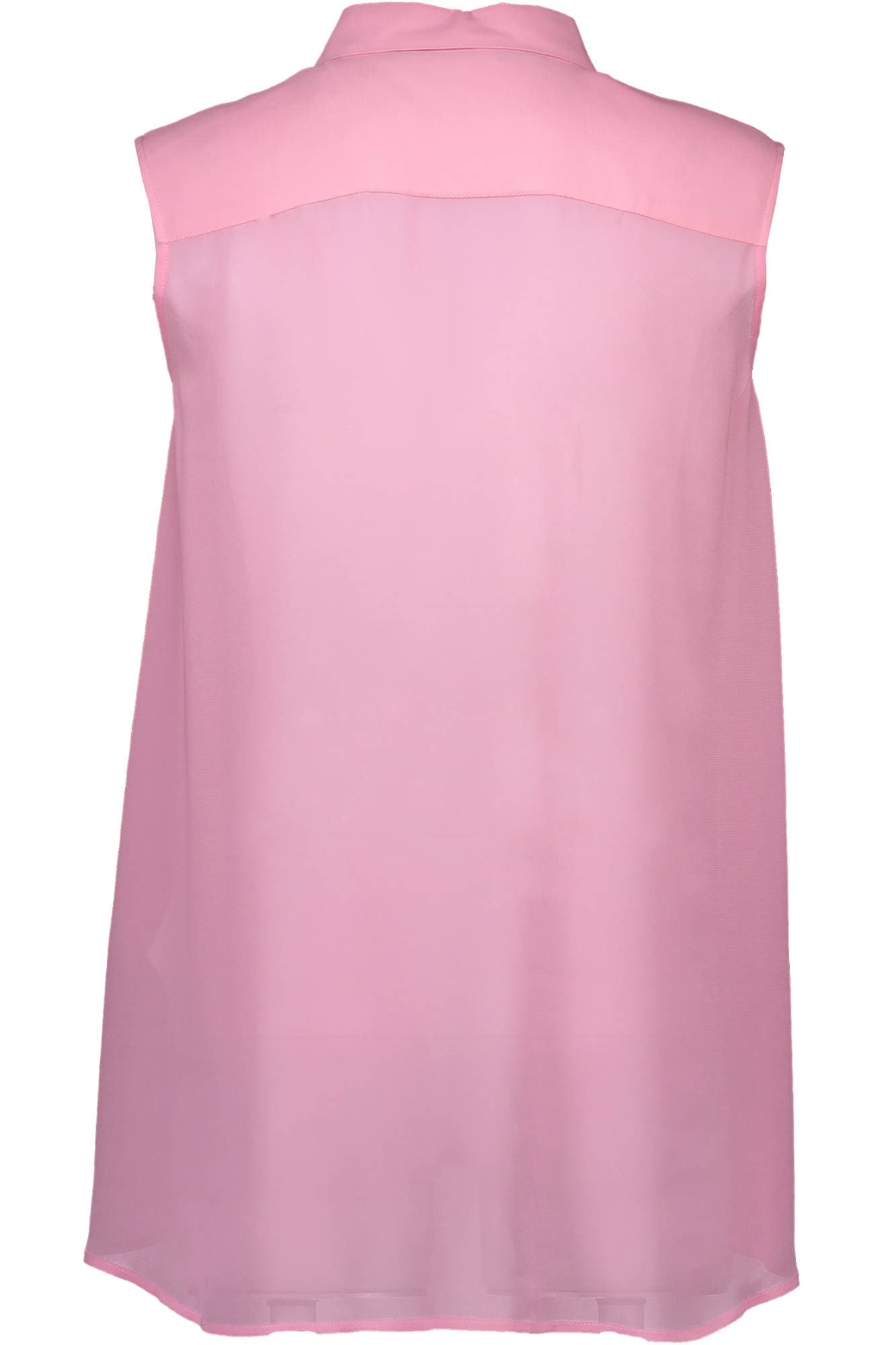 LOVE MOSCHINO CAMICIA SENZA MANICHE DONNA ROSA - Miniatura 2