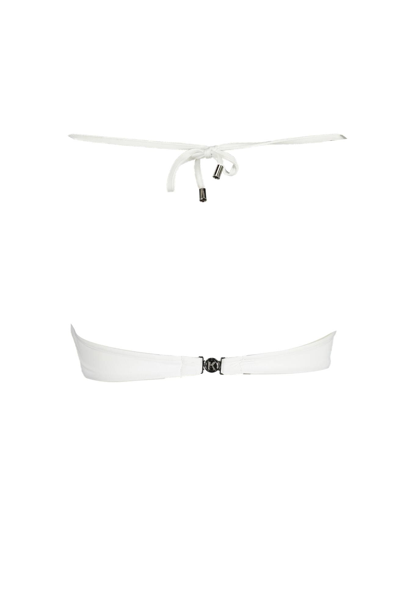 KARL LAGERFELD BEACHWEAR COSTUME PARTE SOPRA DONNA BIANCO - Miniatura 2