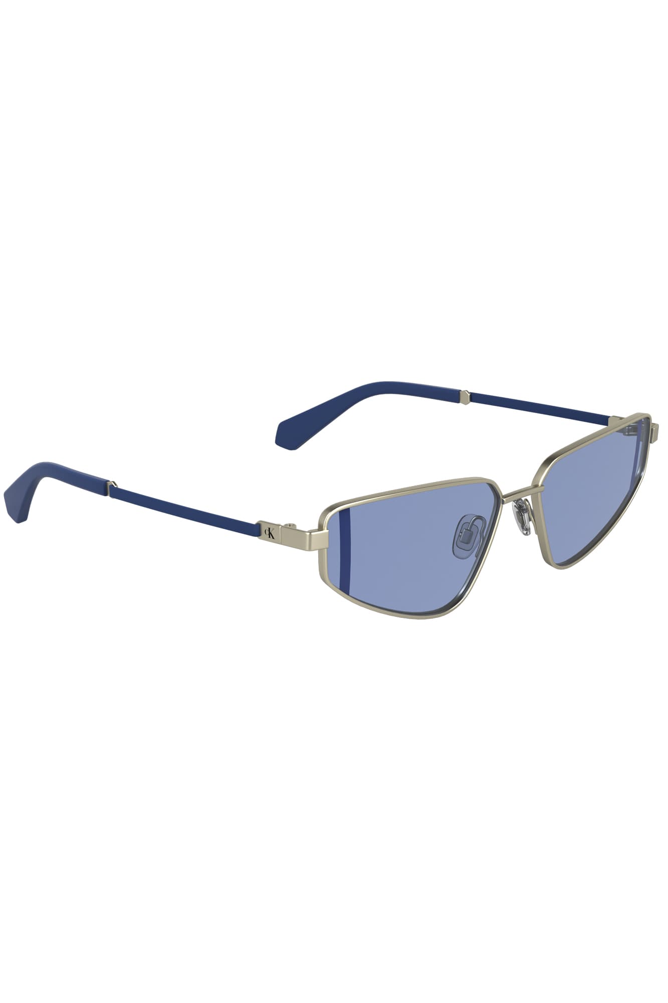 CALVIN KLEIN OCCHIALE DA SOLE DONNA ARGENTO - Miniatura 3