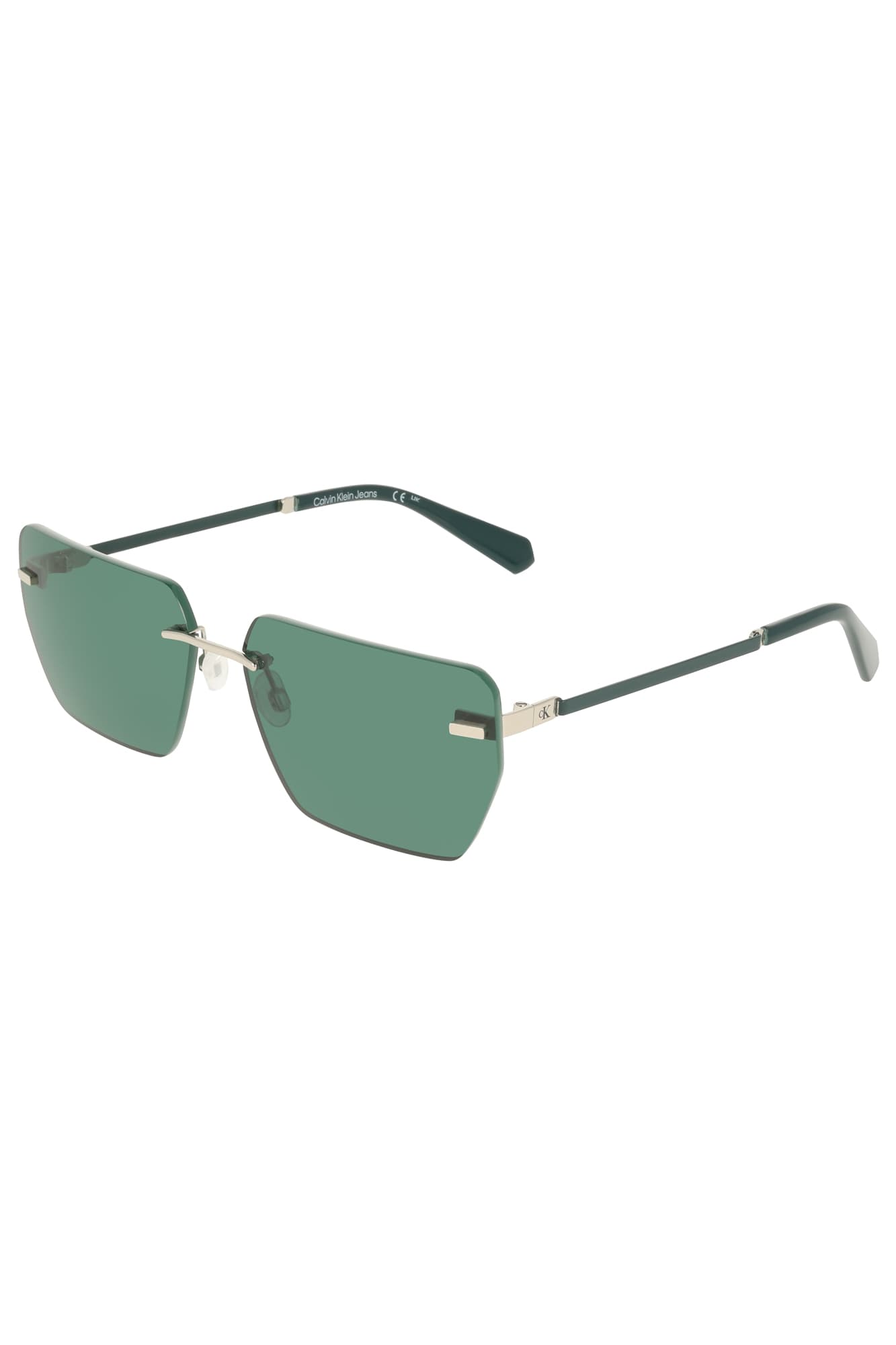 CALVIN KLEIN OCCHIALE DA SOLE UOMO VERDE - Miniatura 2