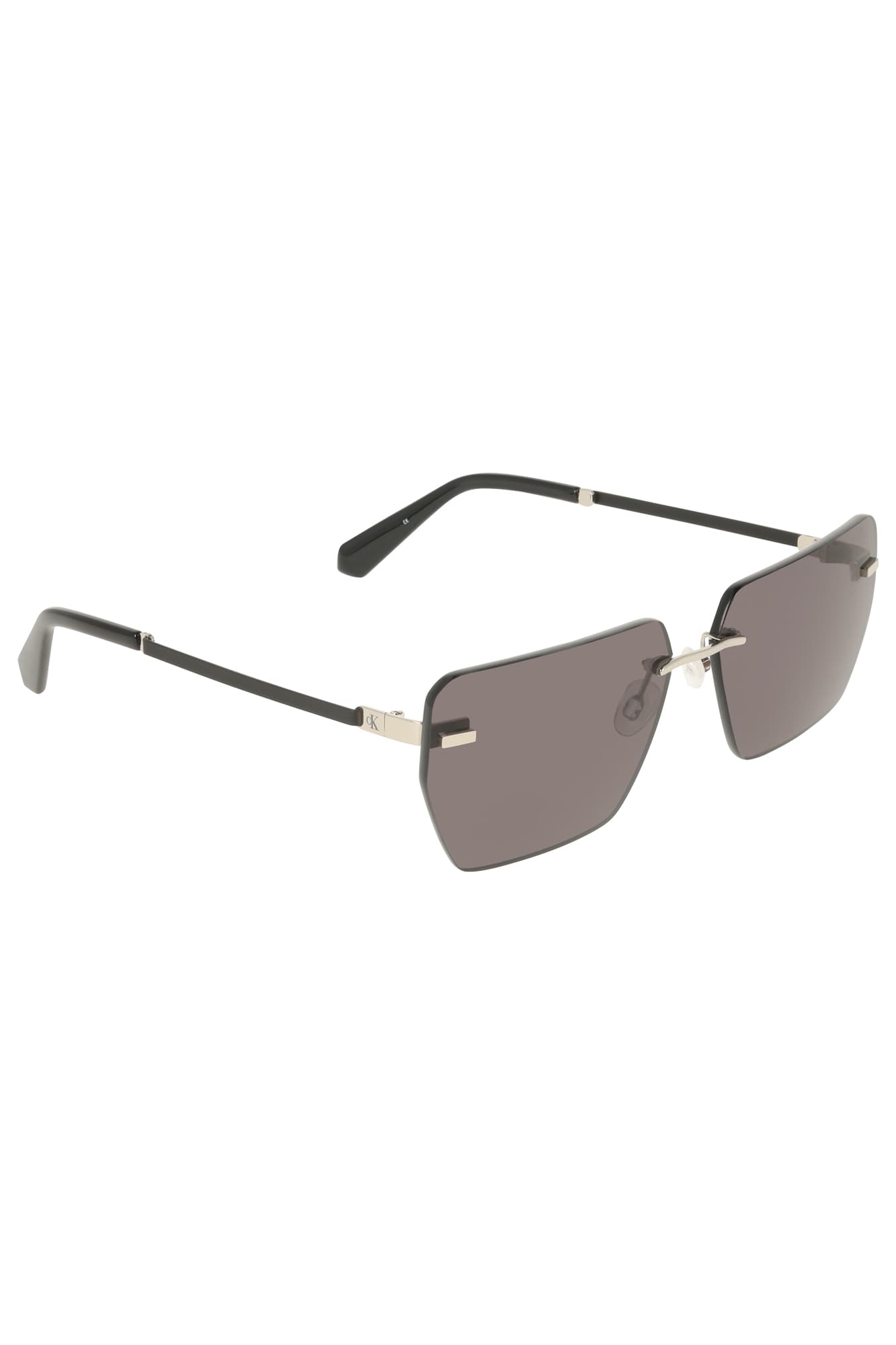 CALVIN KLEIN OCCHIALE DA SOLE UOMO ARGENTO - Miniatura 3