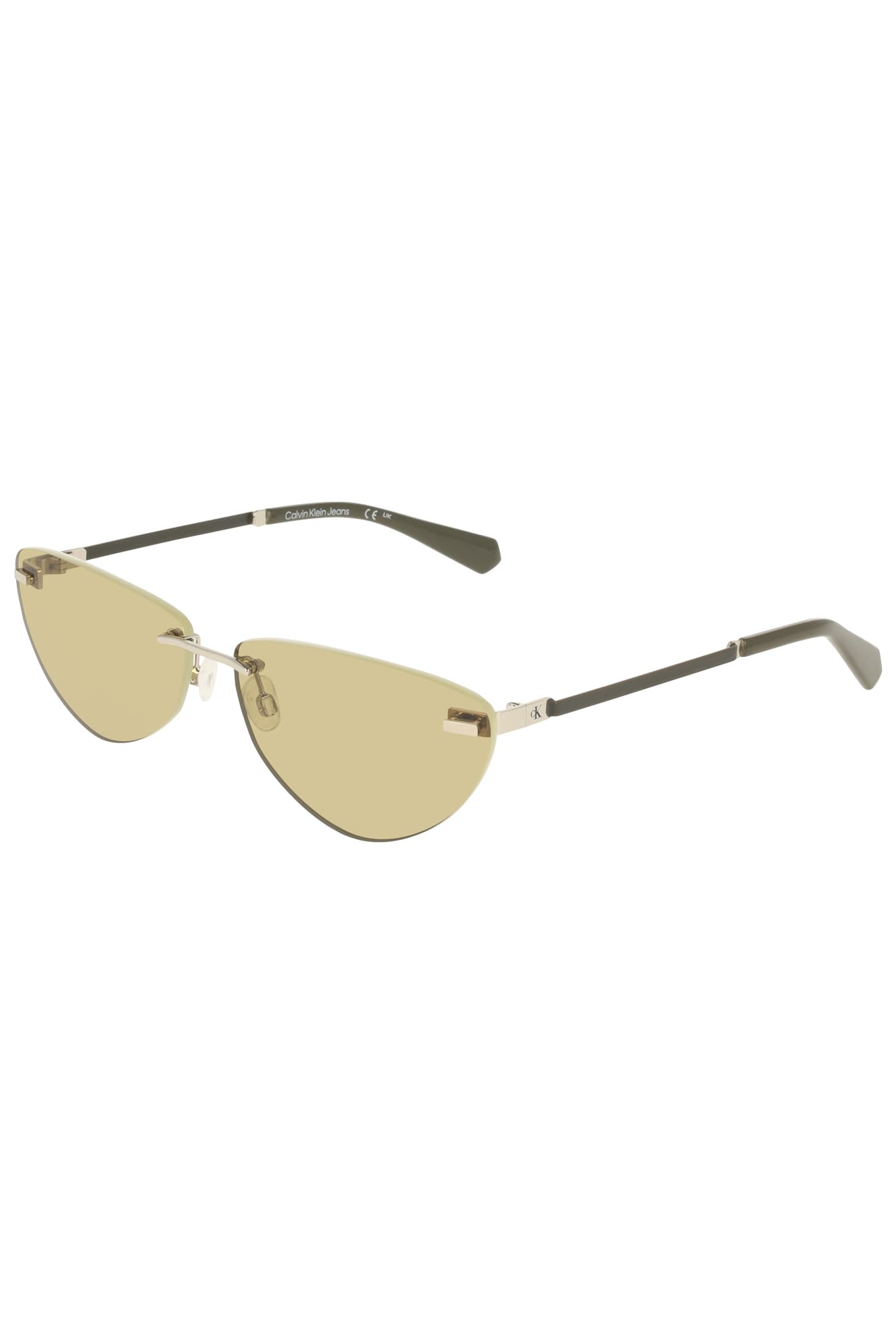 CALVIN KLEIN OCCHIALE DA SOLE DONNA VERDE - Miniatura 2