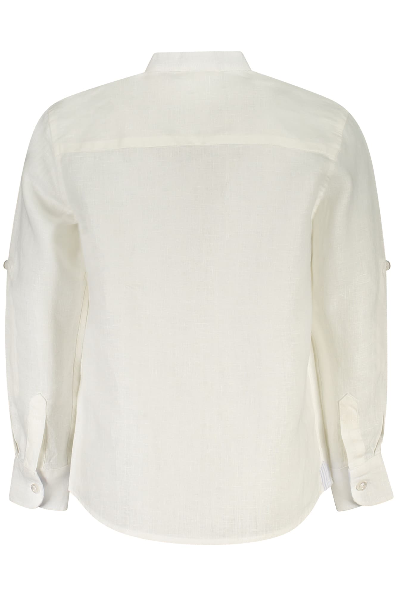 NORTH SAILS CAMICIA MANICHE LUNGHE BAMBINO BIANCO - Miniatura 2