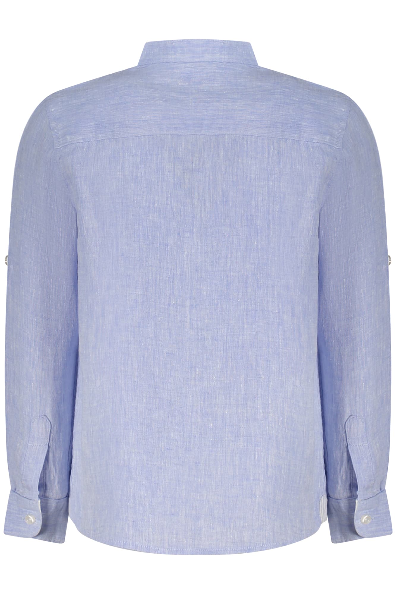 NORTH SAILS CAMICIA MANICHE LUNGHE BAMBINO AZZURRO - Miniatura 2