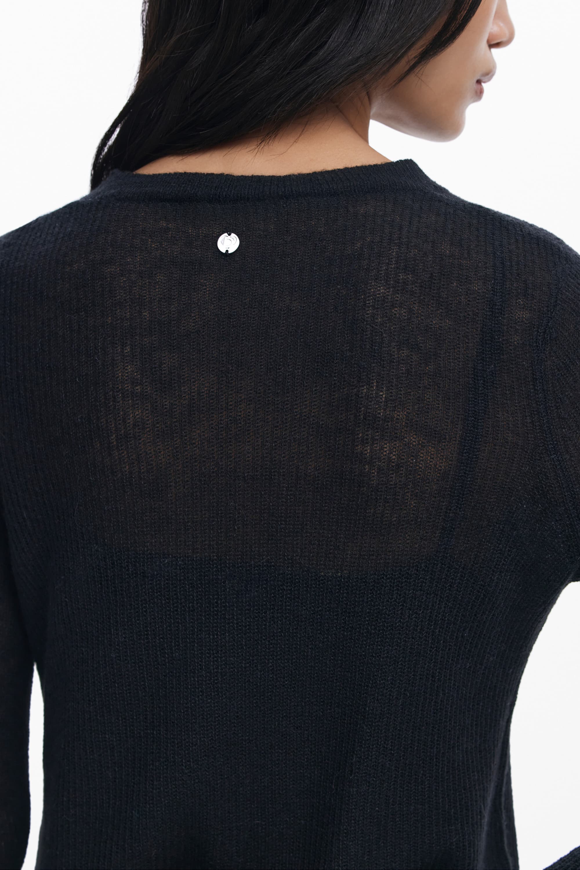 DESIGUAL ABITO LUNGO DONNA NERO - Miniatura 3
