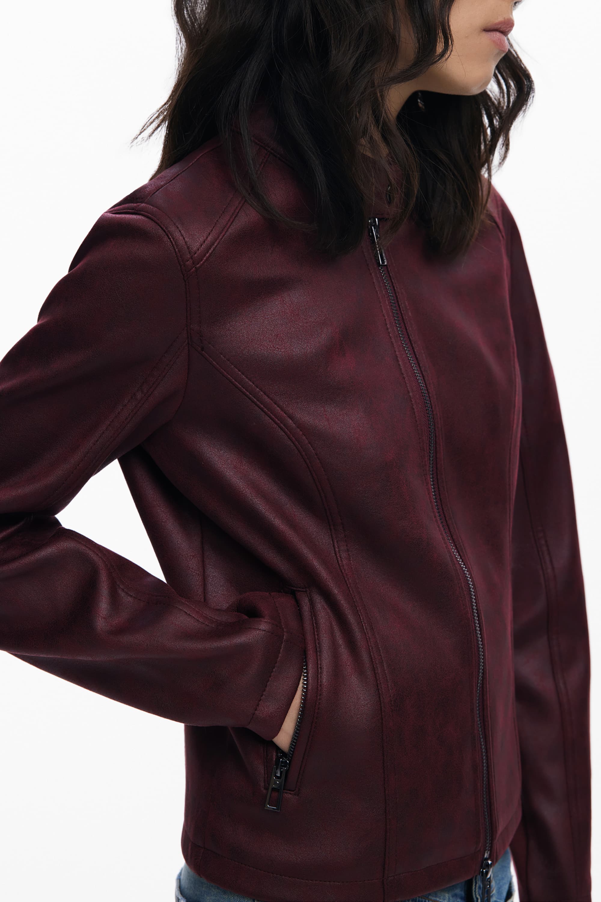 DESIGUAL GIUBBOTTO DONNA ROSSO - Miniatura 3