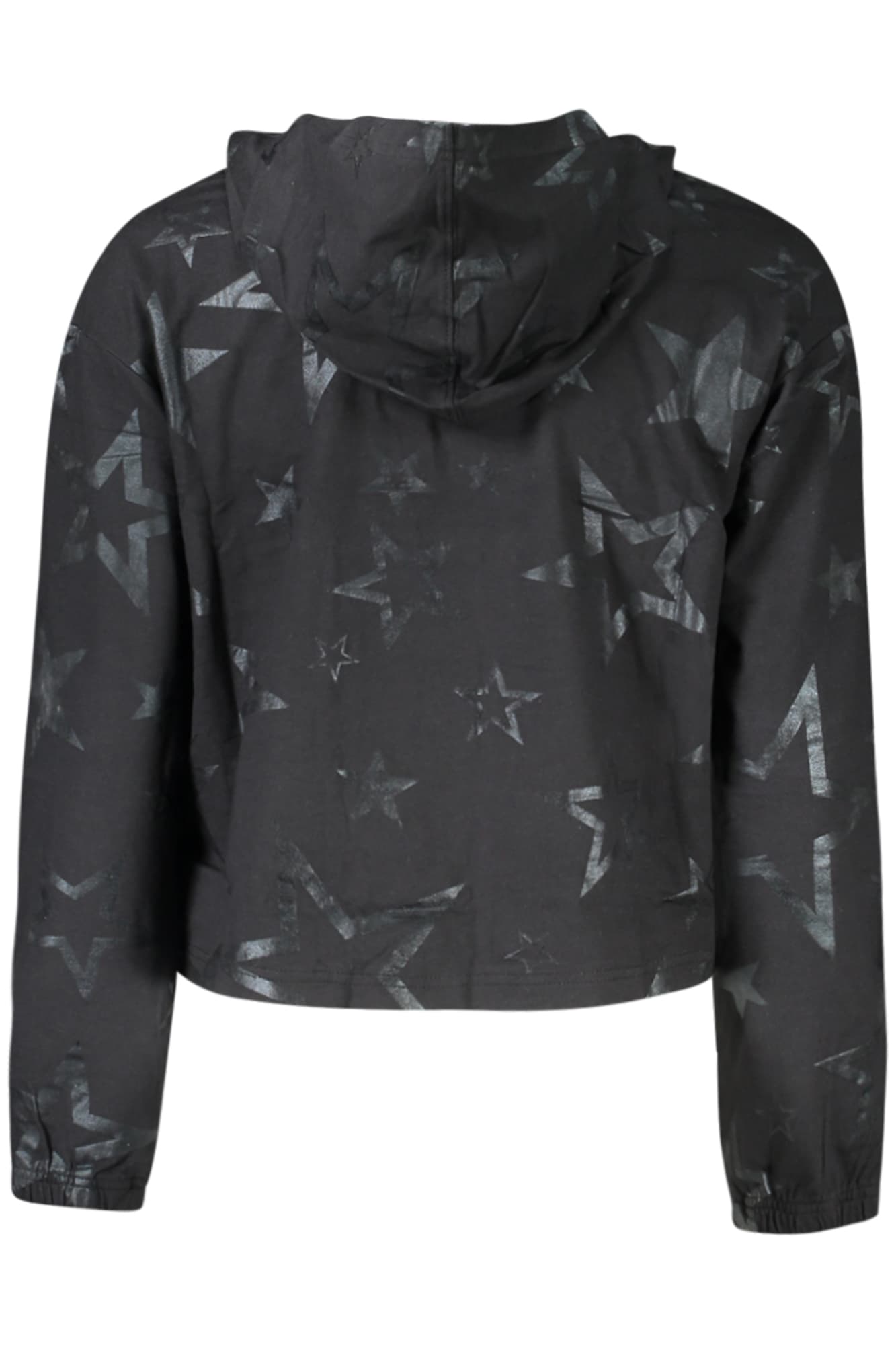 CONVERSE T-SHIRT MANICHE LUNGHE BAMBINA NERO - Miniatura 3