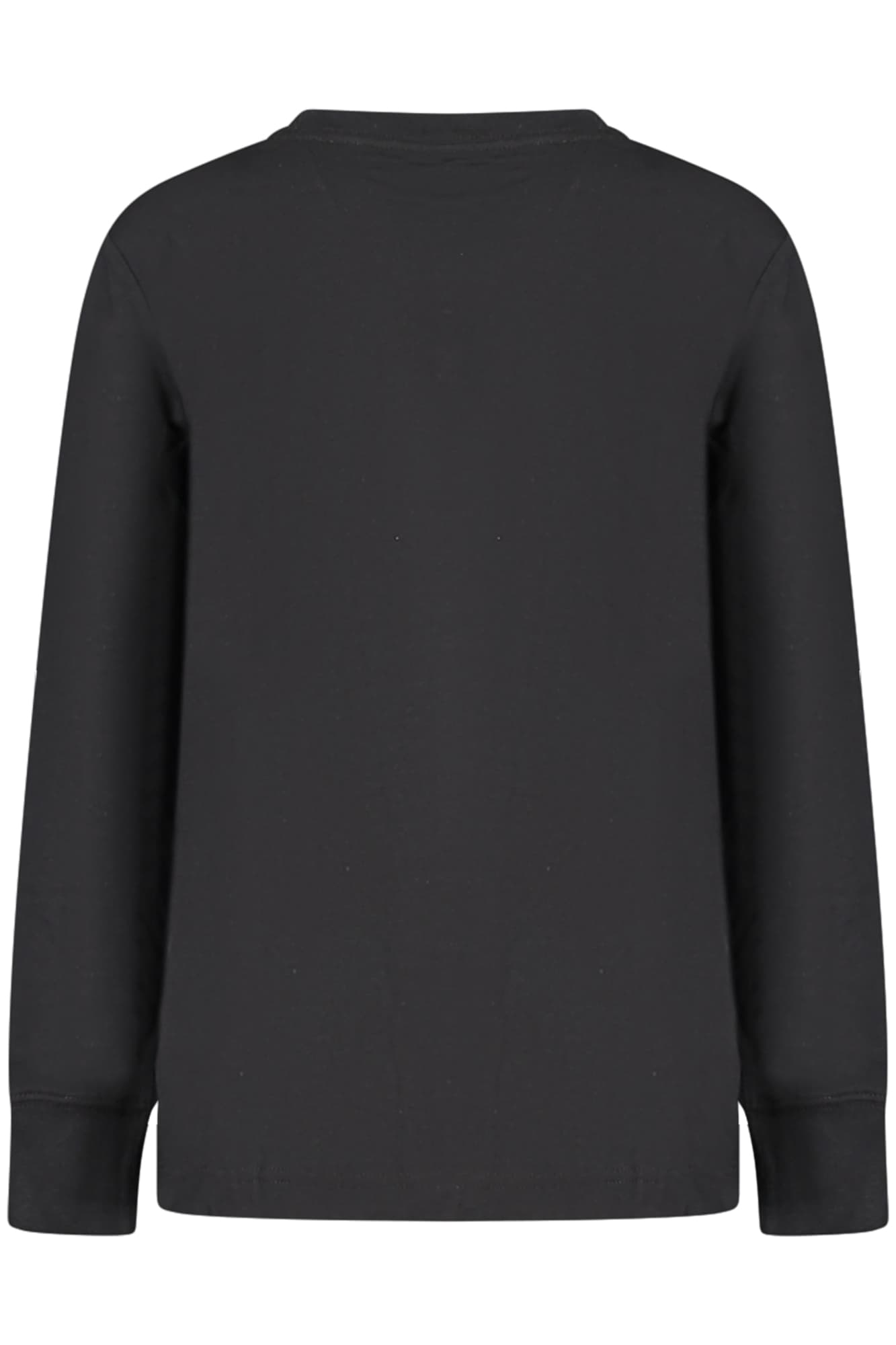 JORDAN T-SHIRT MANICHE LUNGHE BAMBINO NERO - Miniatura 2