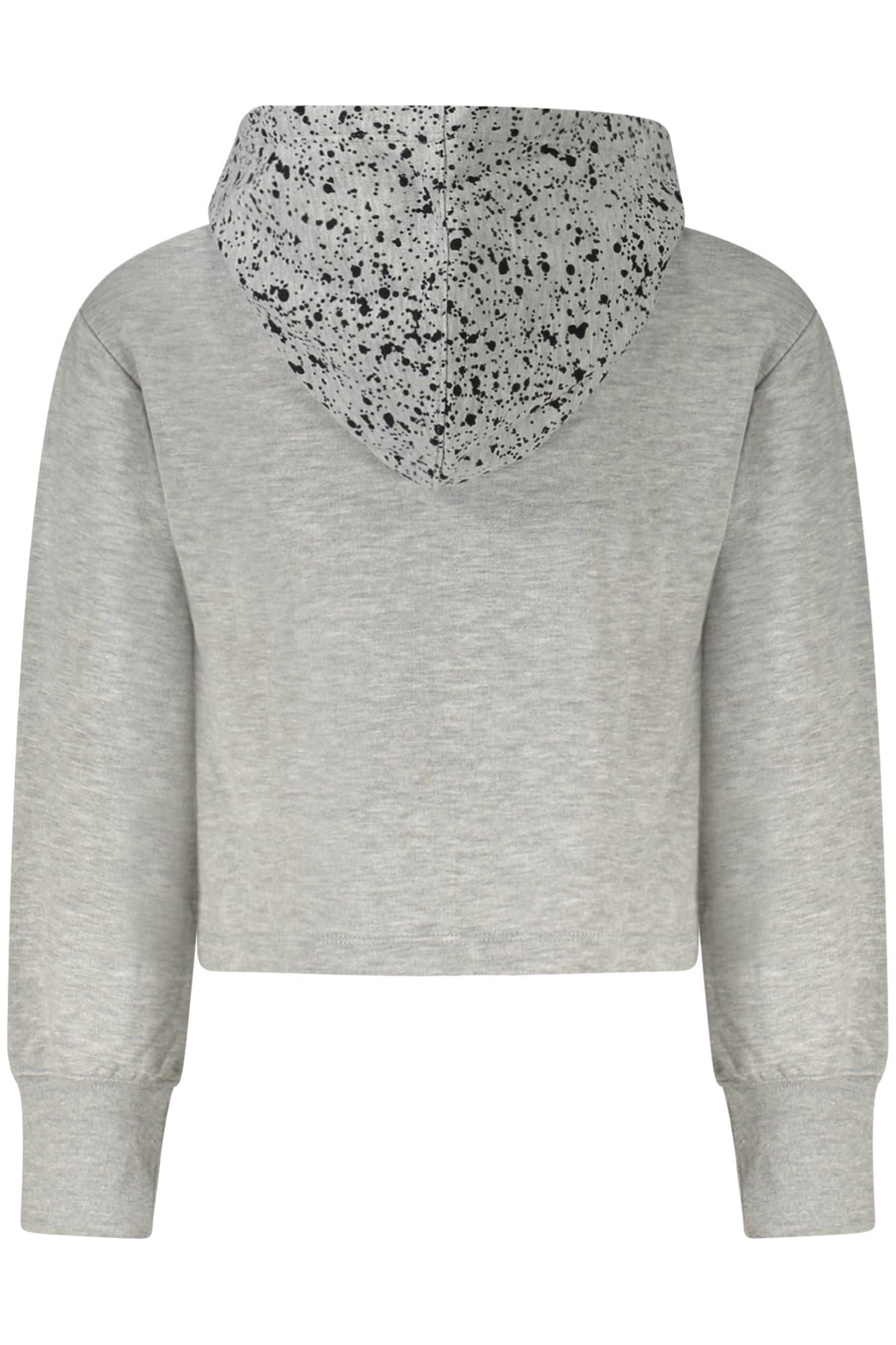 NIKE FELPA CON ZIP BAMBINA GRIGIO - Miniatura 2