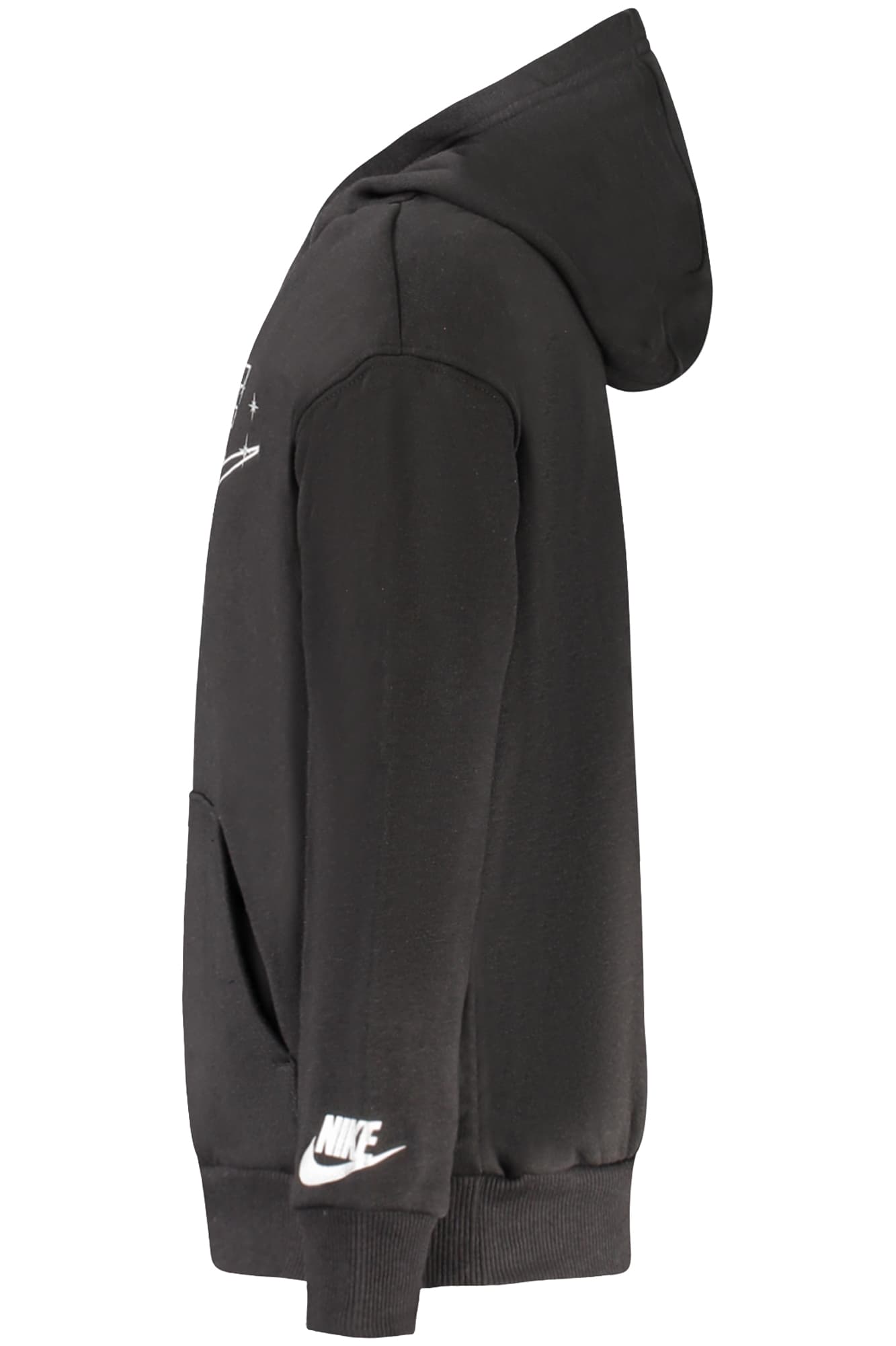 NIKE FELPA SENZA ZIP BAMBINO NERO - Miniatura 3