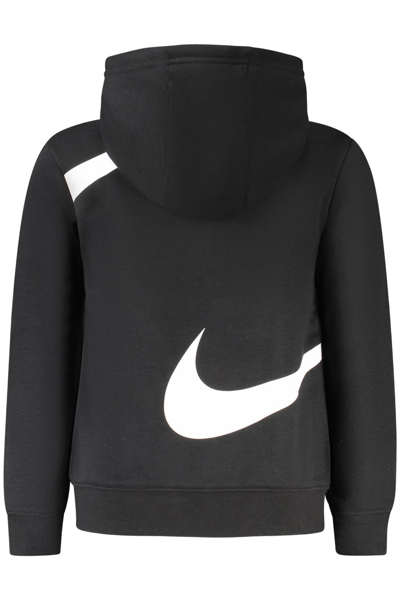 NIKE FELPA CON ZIP BAMBINO NERO - Miniatura 2