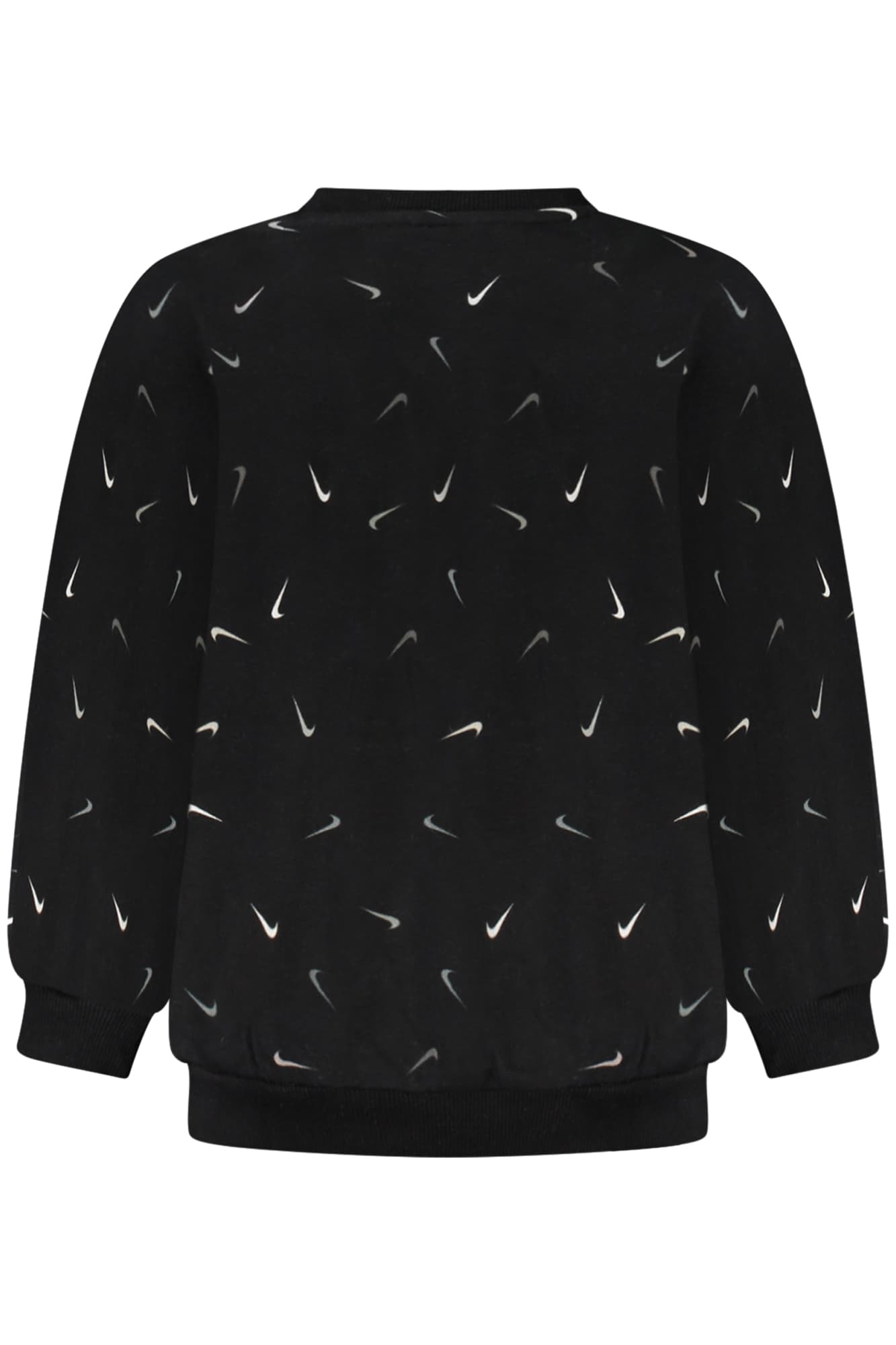 NIKE FELPA SENZA ZIP BAMBINA NERO - Miniatura 2