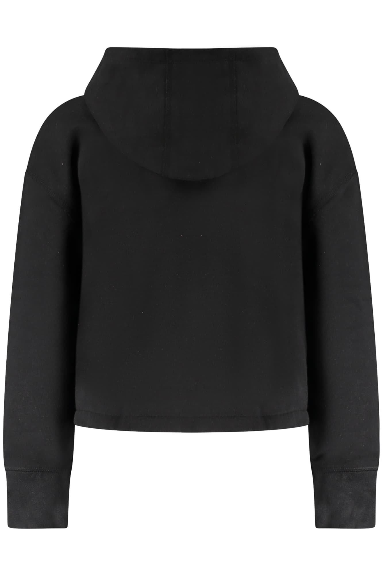 NIKE FELPA SENZA ZIP BAMBINA NERO - Miniatura 2