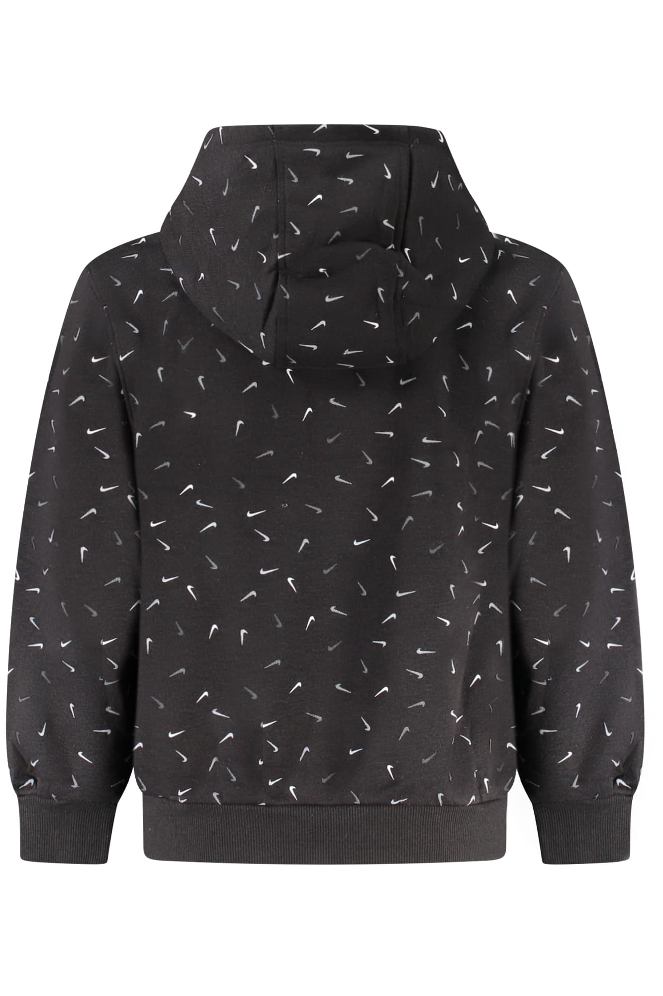NIKE FELPA SENZA ZIP BAMBINA NERO - Miniatura 2
