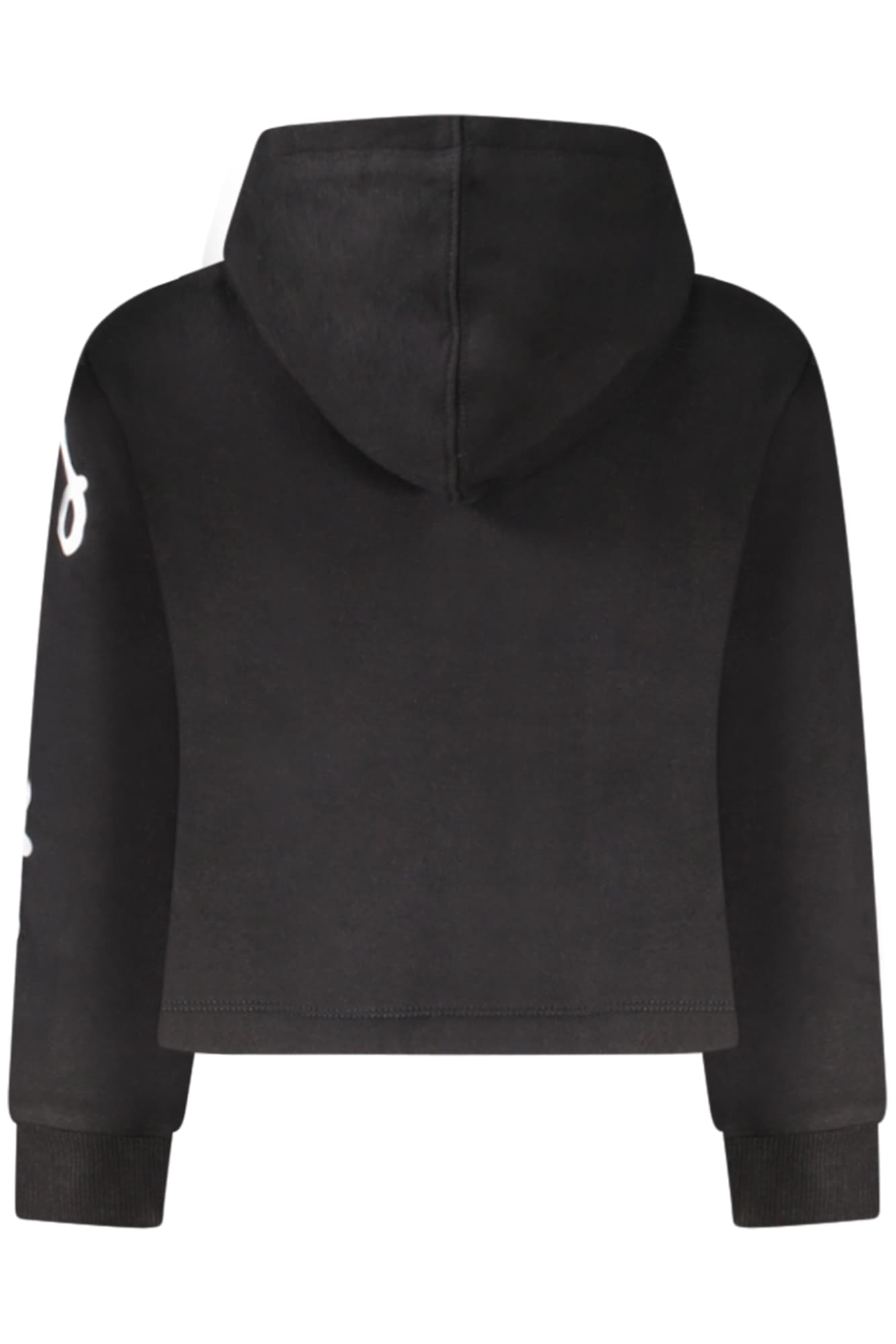 CONVERSE FELPA SENZA ZIP BAMBINA NERO - Miniatura 2