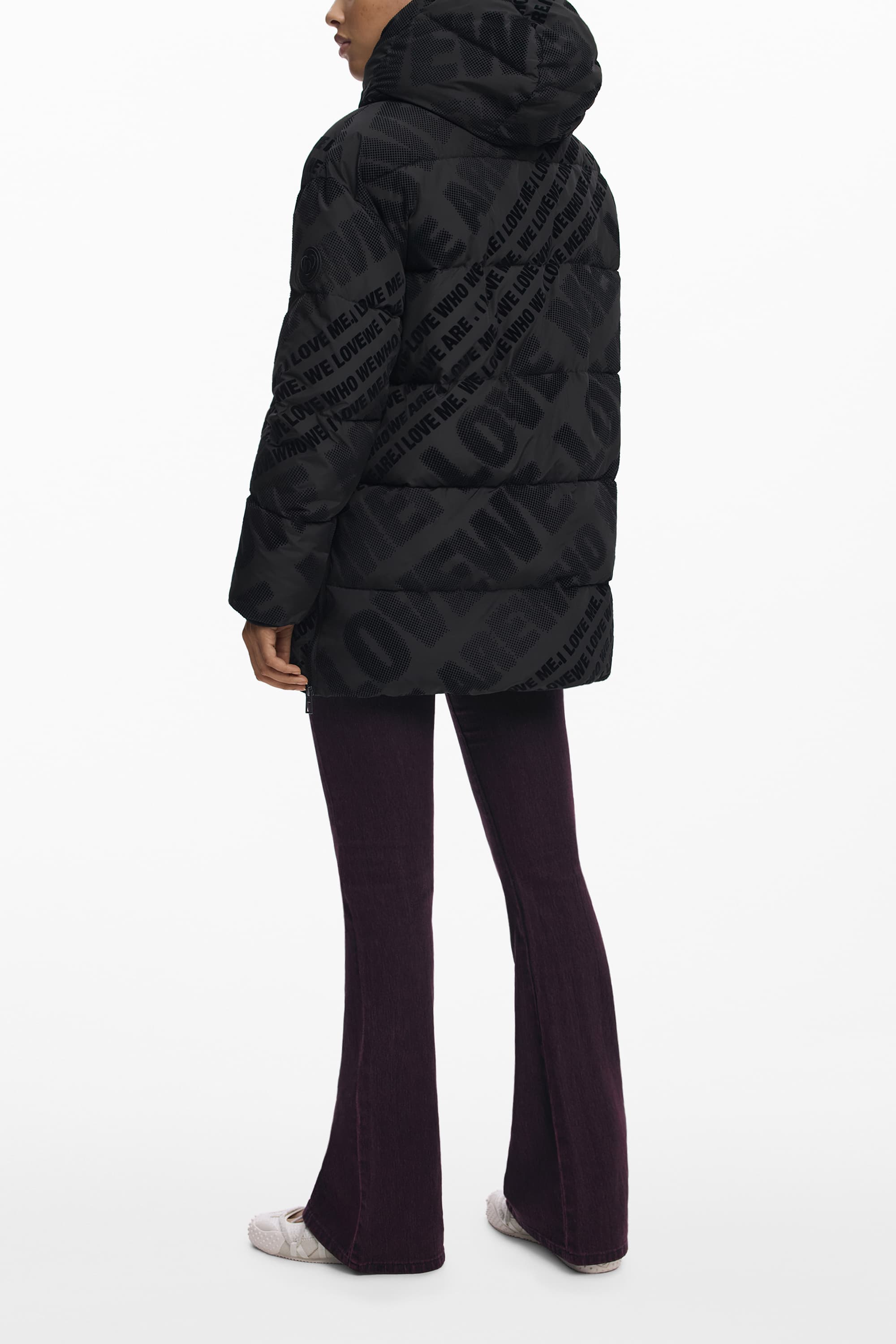 DESIGUAL GIUBBOTTO DONNA NERO - Miniatura 2
