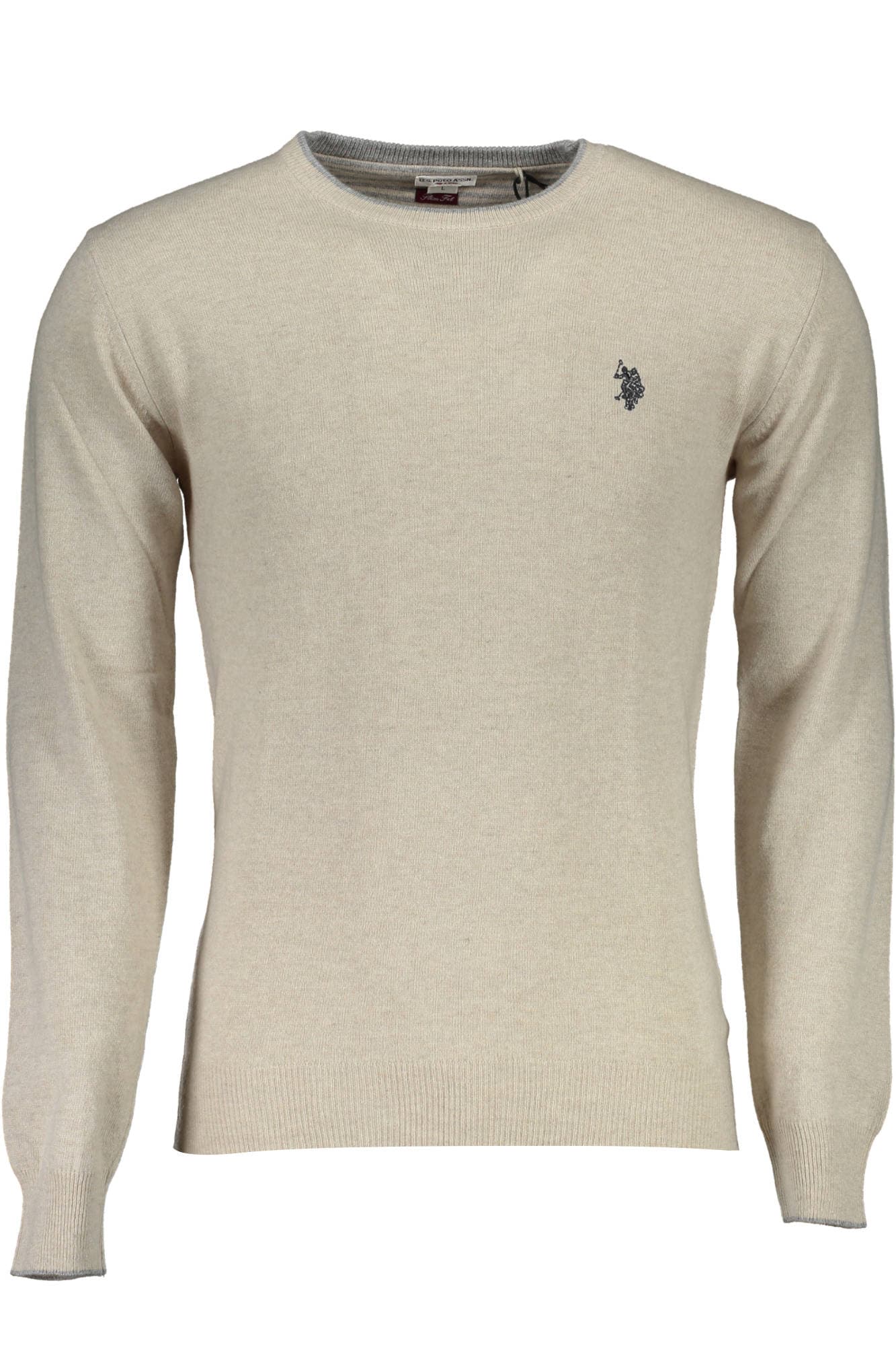 U.S. POLO ASSN. MAGLIONE UOMO BEIGE