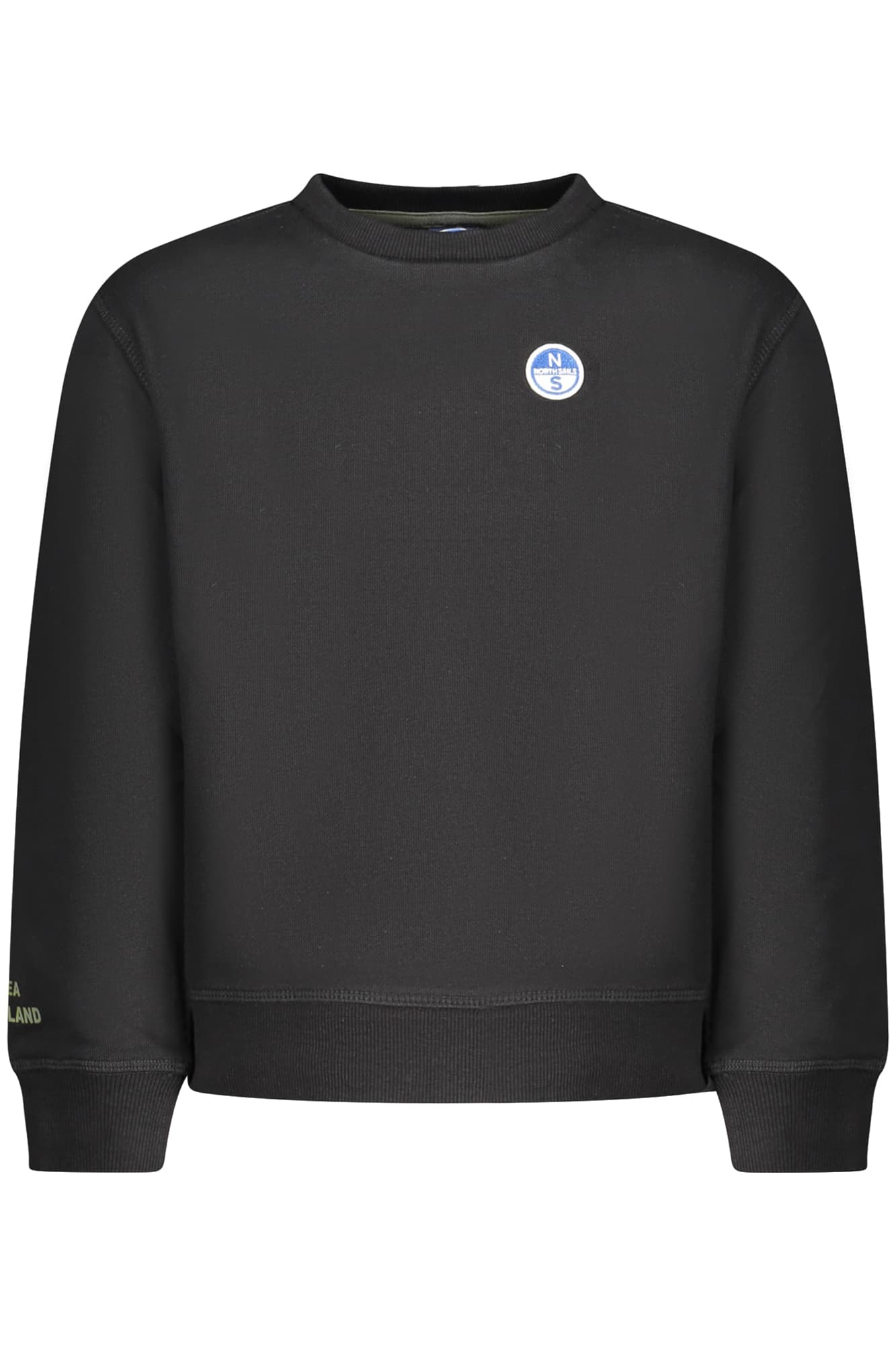 NORTH SAILS FELPA SENZA ZIP BAMBINO NERO