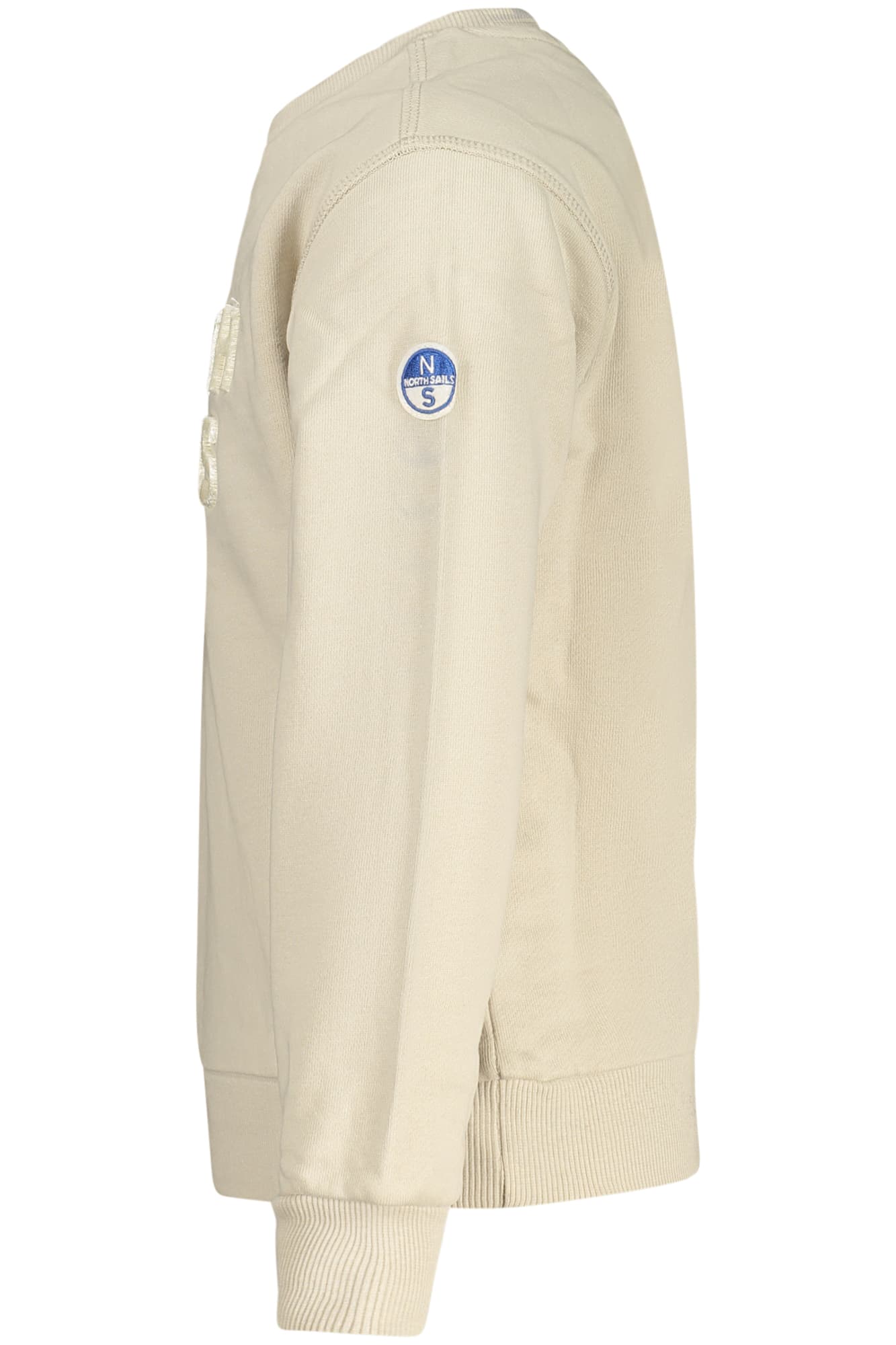 NORTH SAILS FELPA SENZA ZIP BAMBINO BEIGE - Miniatura 3
