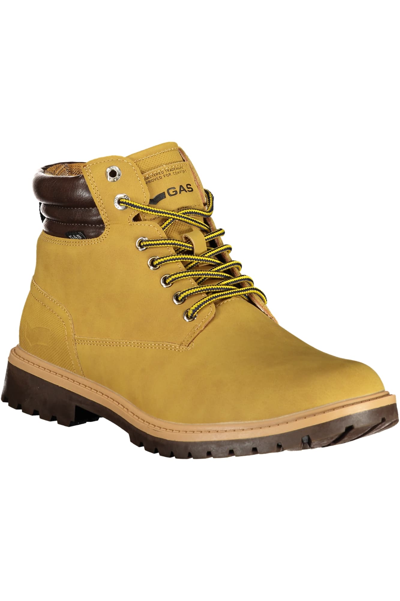 GAS CALZATURA STIVALE UOMO BEIGE - Miniatura 2