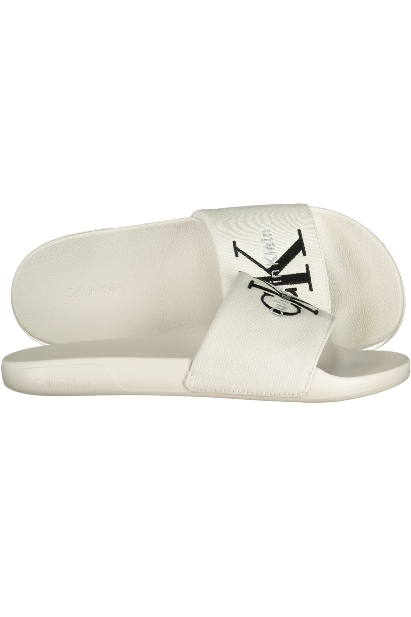 CALVIN KLEIN CALZATURA CIABATTA UOMO BIANCO - Miniatura 3