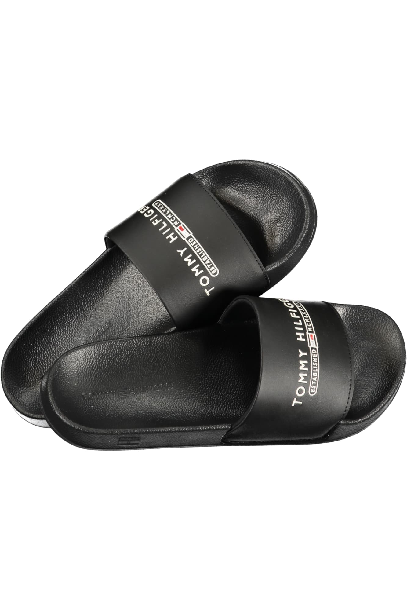 TOMMY HILFIGER CALZATURA CIABATTA UOMO NERO