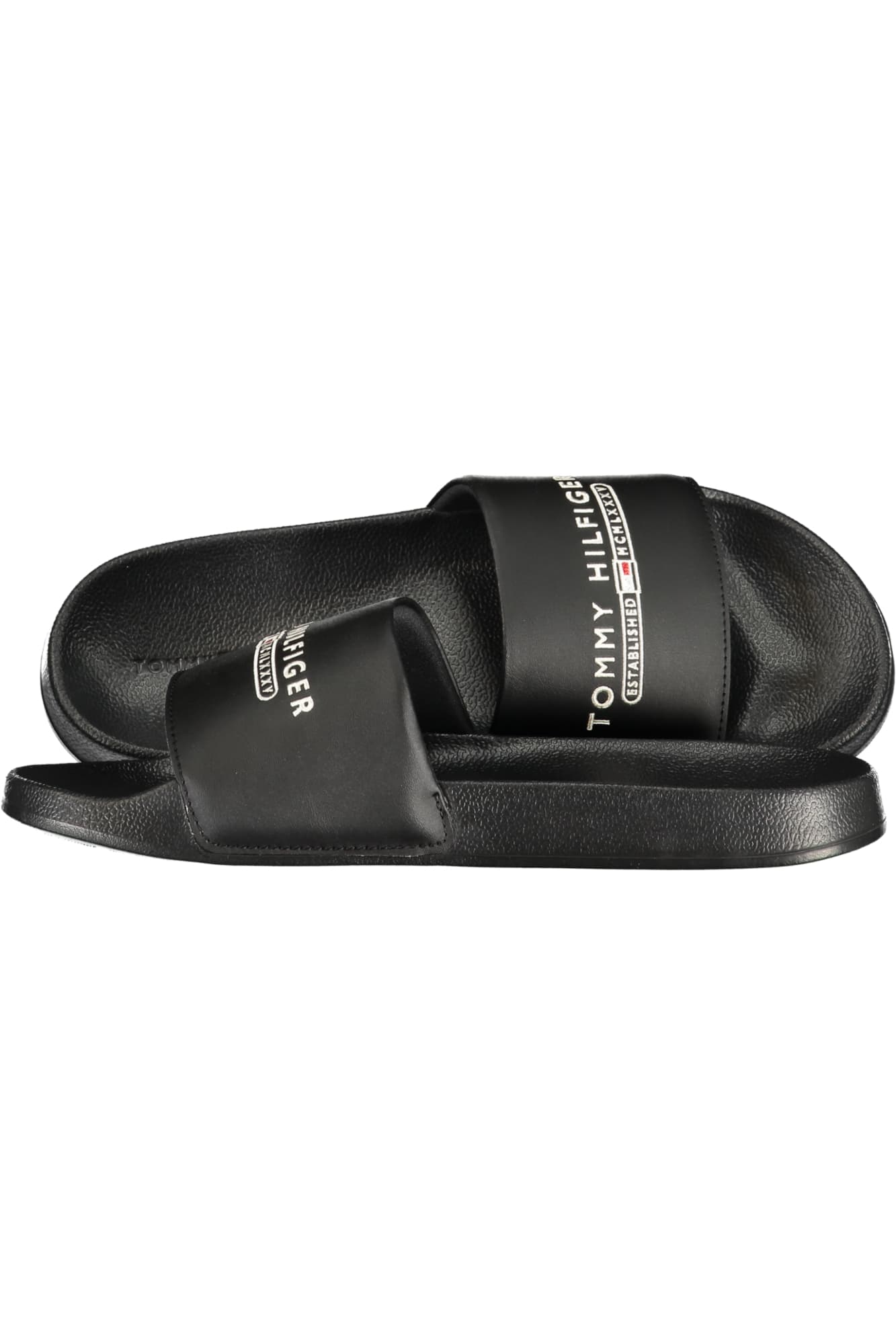TOMMY HILFIGER CALZATURA CIABATTA UOMO NERO - Miniatura 3