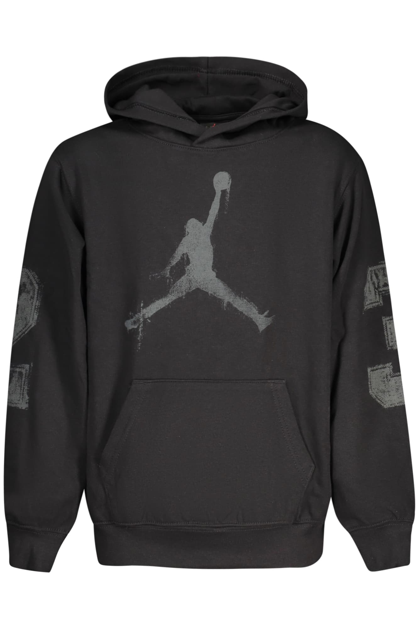 JORDAN FELPA SENZA ZIP BAMBINO NERO